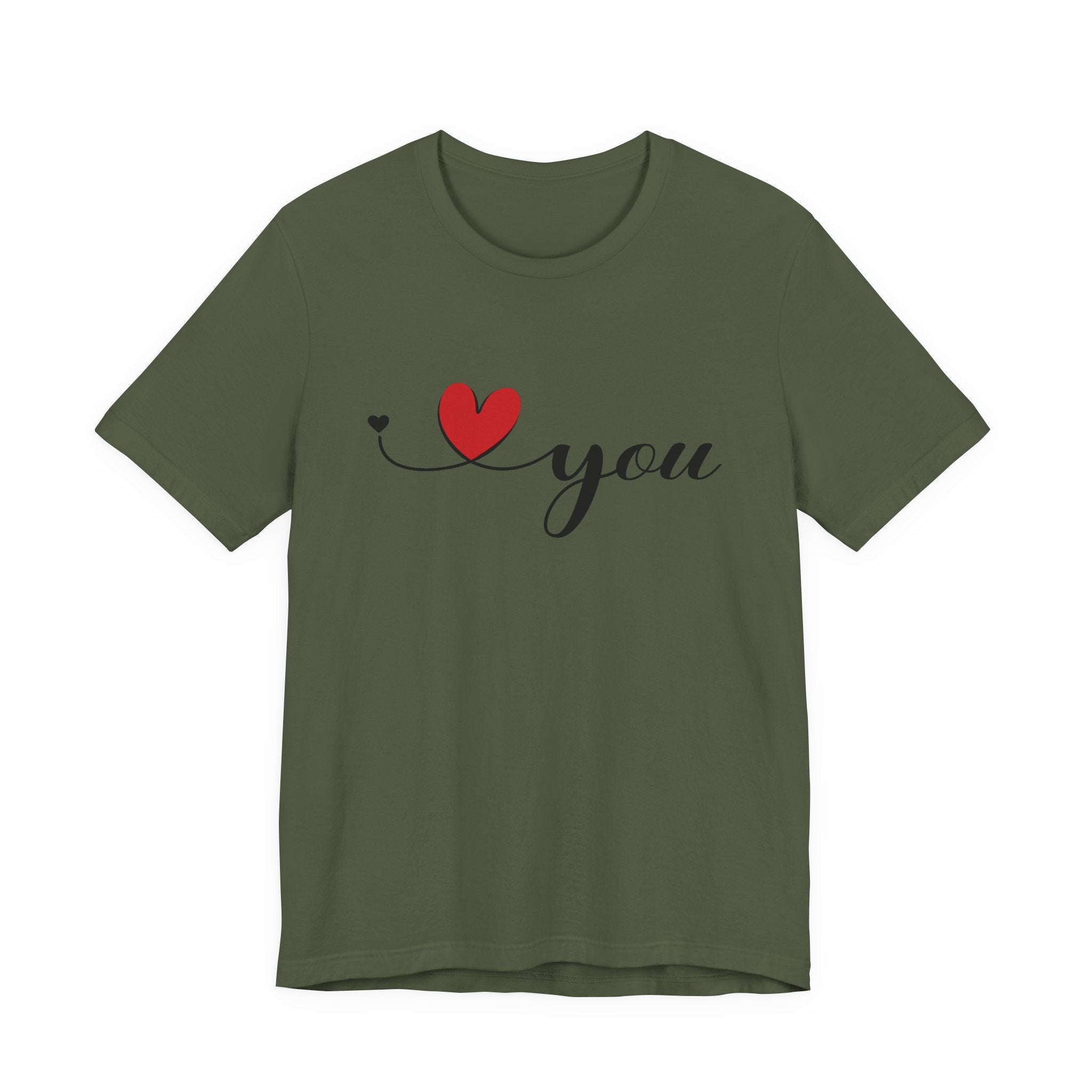 I Love You Shirt, Love Day Shirt, Love You Minimalist Shirt by PopCultureByDesign36