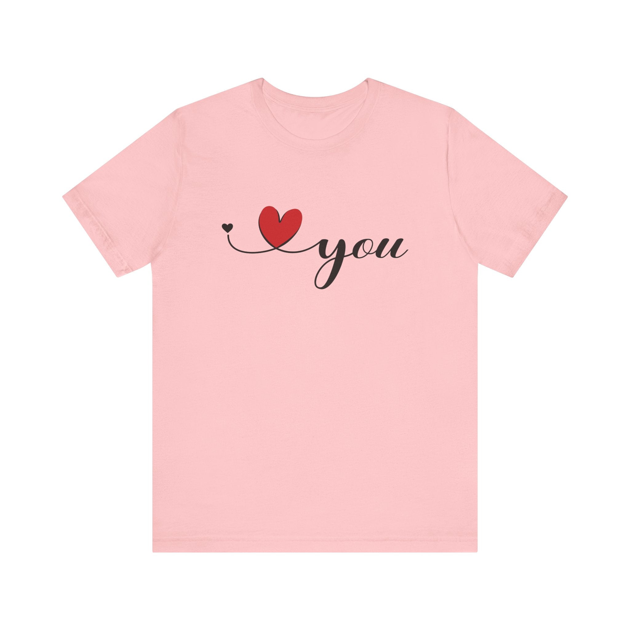 I Love You Shirt, Love Day Shirt, Love You Minimalist Shirt by PopCultureByDesign36
