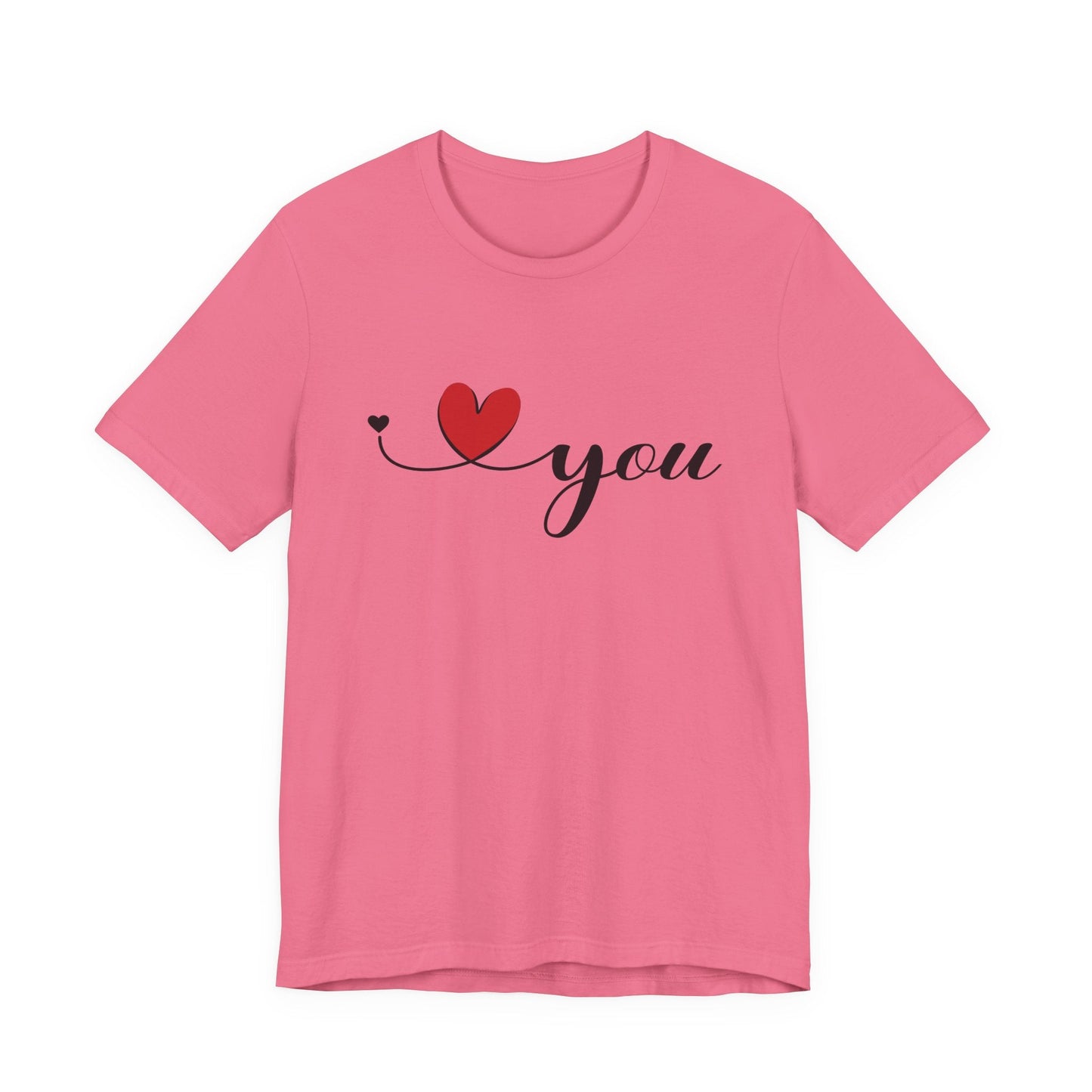 I Love You Shirt, Love Day Shirt, Love You Minimalist Shirt - Popbydesign