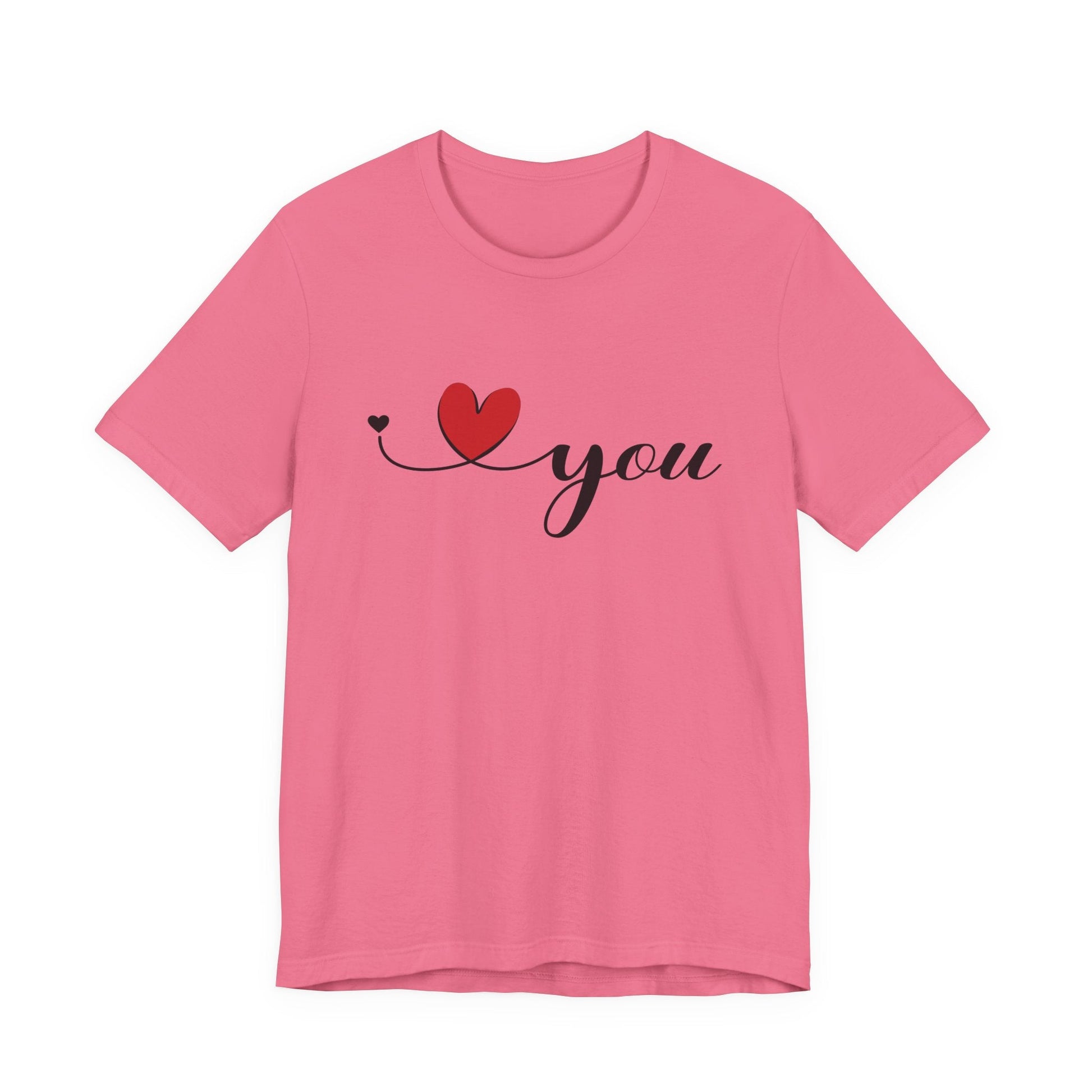 I Love You Shirt, Love Day Shirt, Love You Minimalist Shirt - Popbydesign