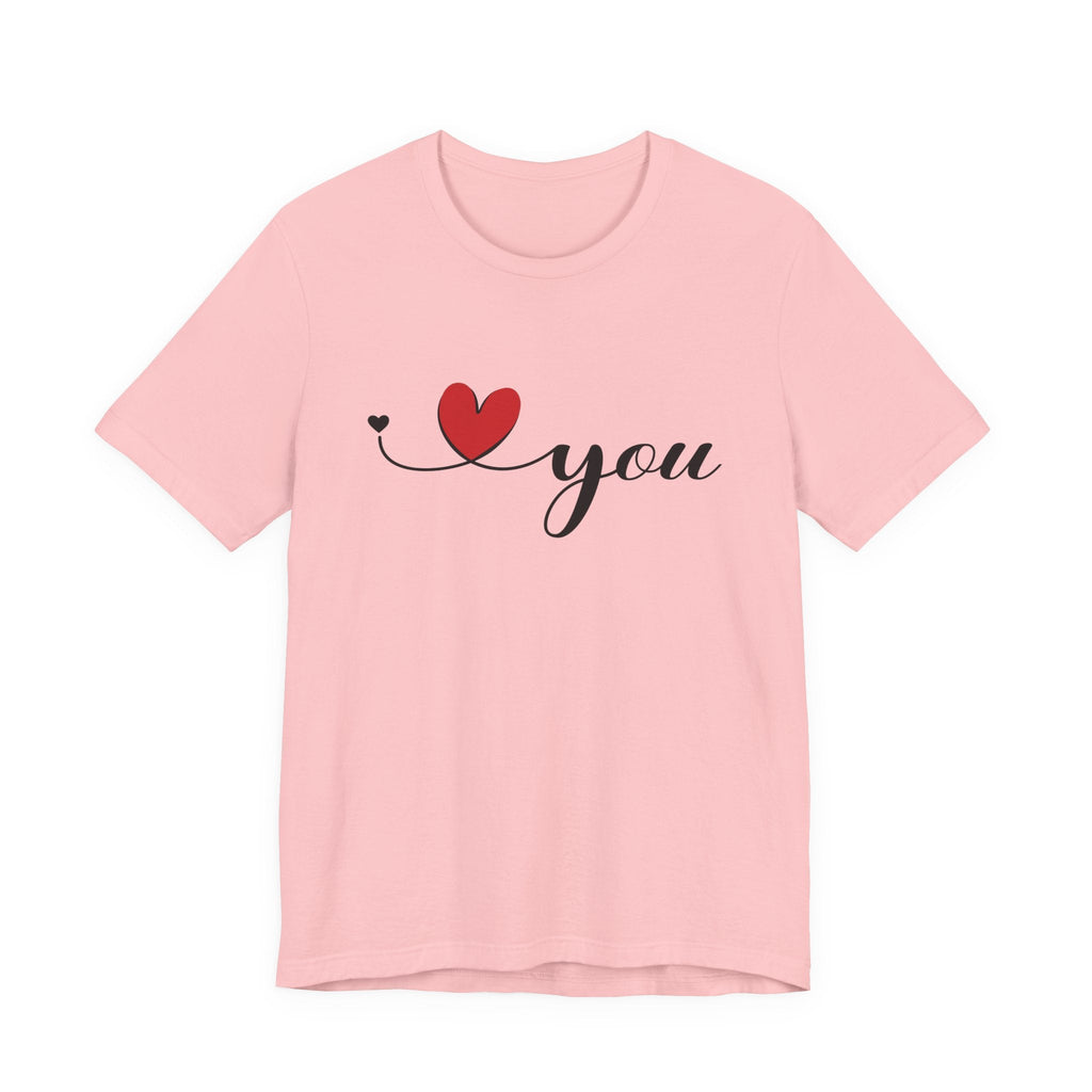 I Love You Shirt, Love Day Shirt, Love You Minimalist Shirt by PopCultureByDesign36