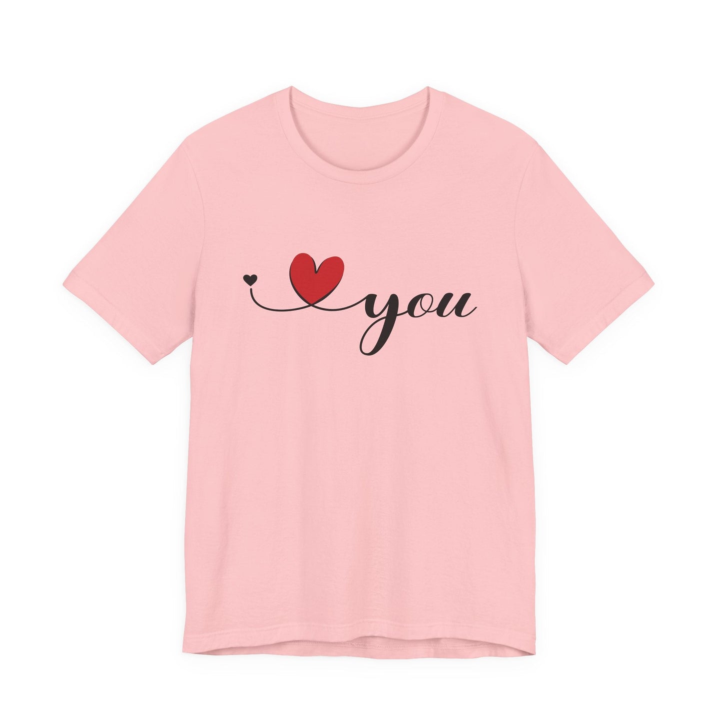 I Love You Shirt, Love Day Shirt, Love You Minimalist Shirt - Popbydesign