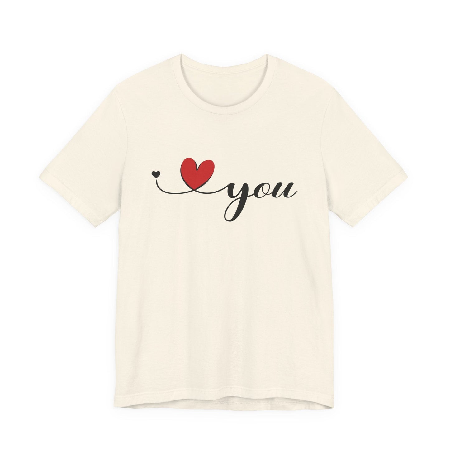 I Love You Shirt, Love Day Shirt, Love You Minimalist Shirt - Popbydesign