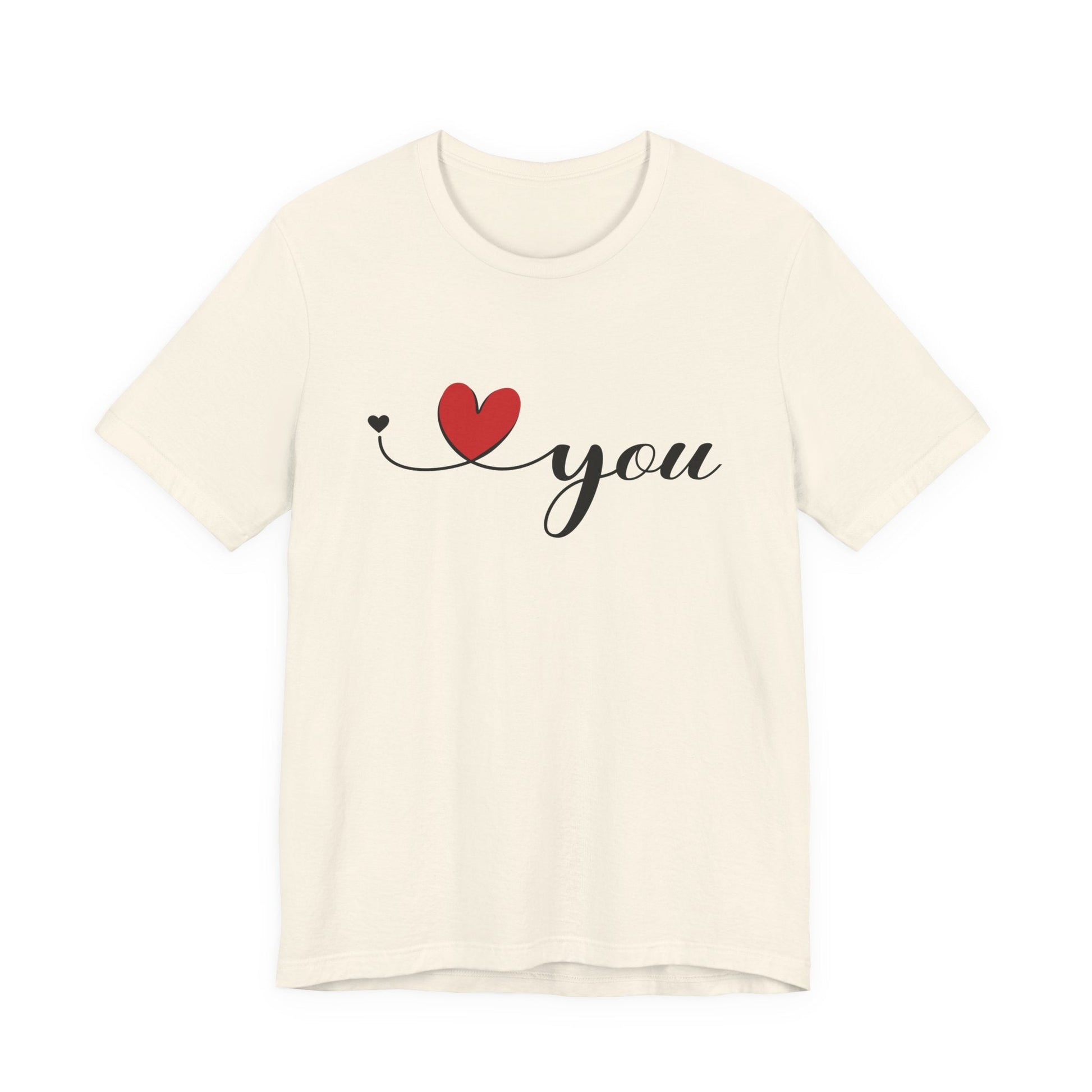 I Love You Shirt, Love Day Shirt, Love You Minimalist Shirt - Popbydesign