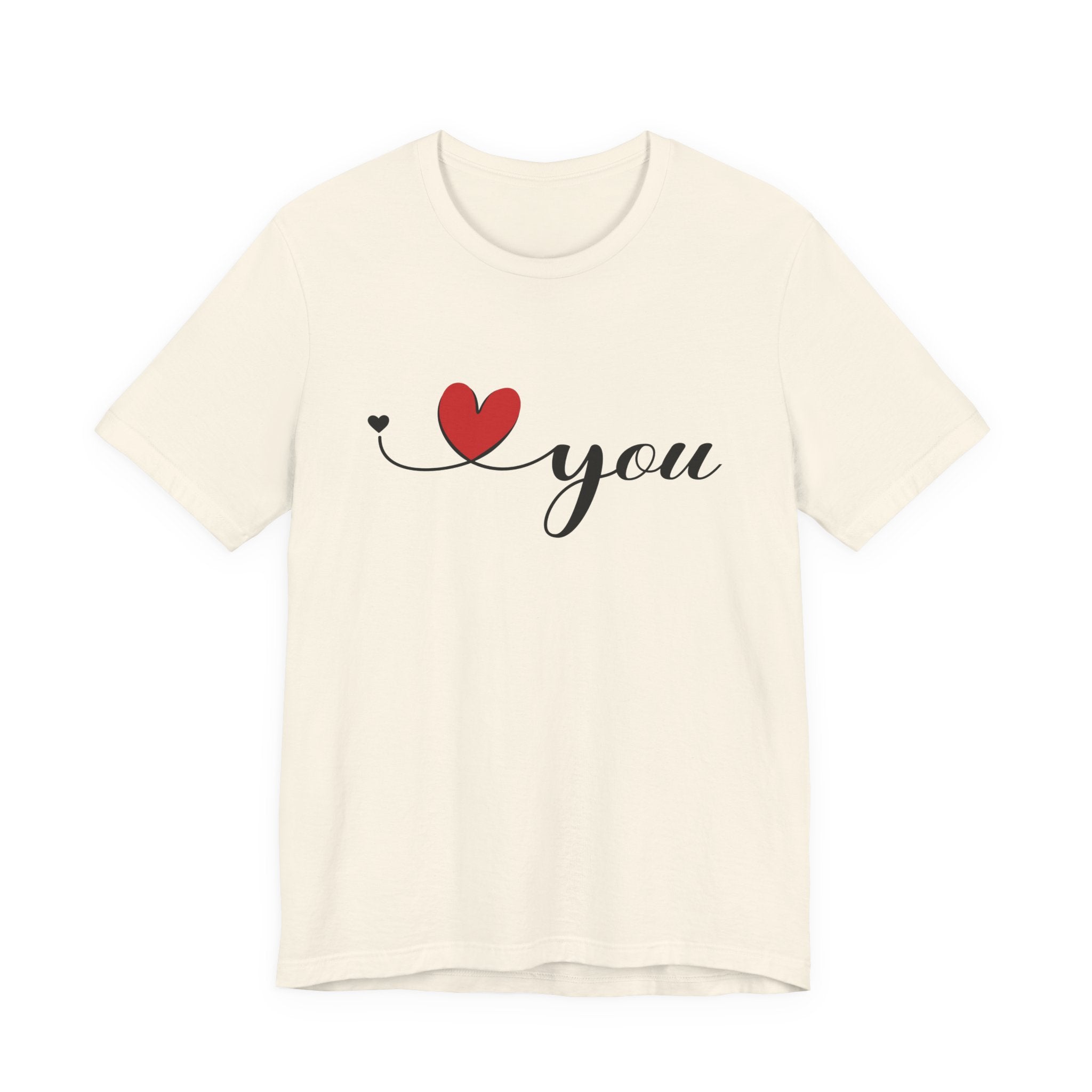 I Love You Shirt, Love Day Shirt, Love You Minimalist Shirt by PopCultureByDesign36