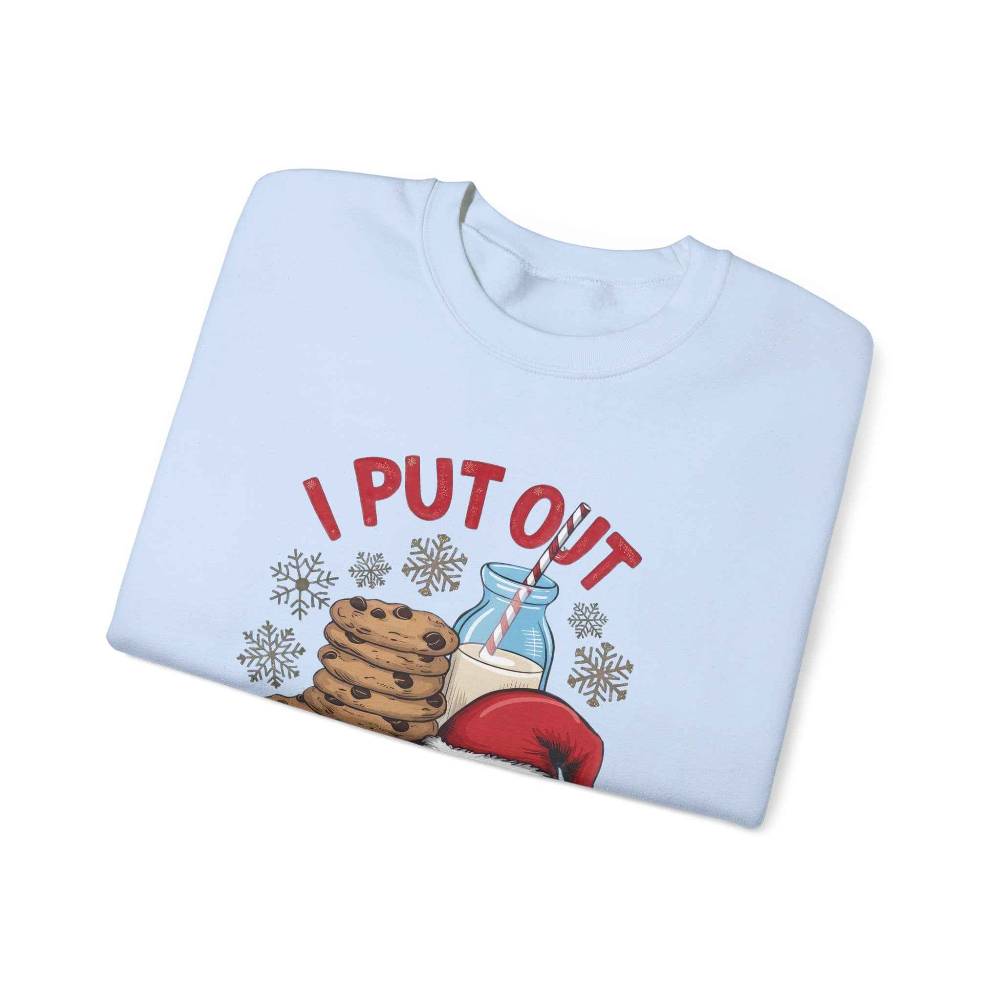 I Put Out For Santa Sweatshirt, Funny Christmas Shirt by PopCultureByDesign36
