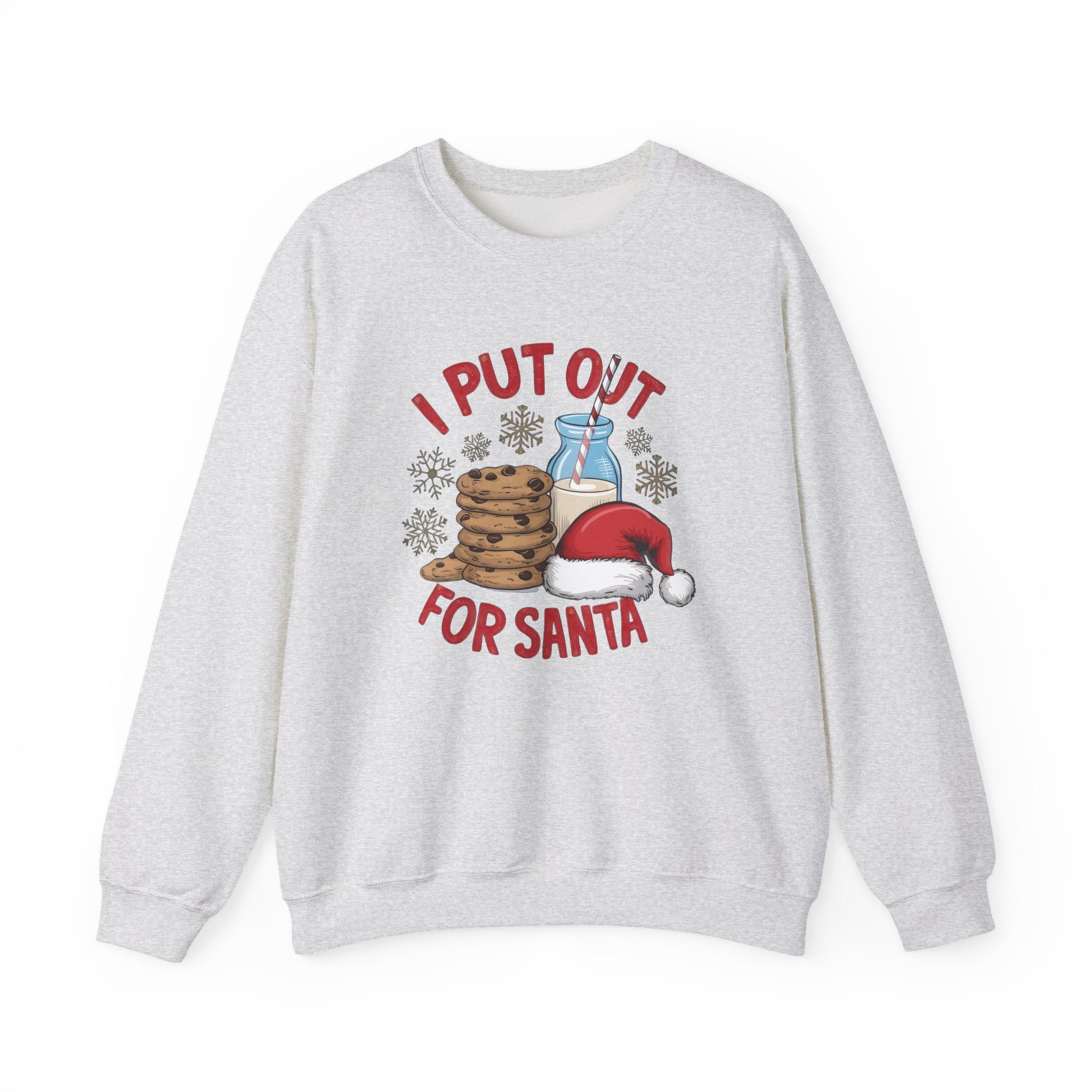 I Put Out For Santa Sweatshirt, Funny Christmas Shirt by PopCultureByDesign36