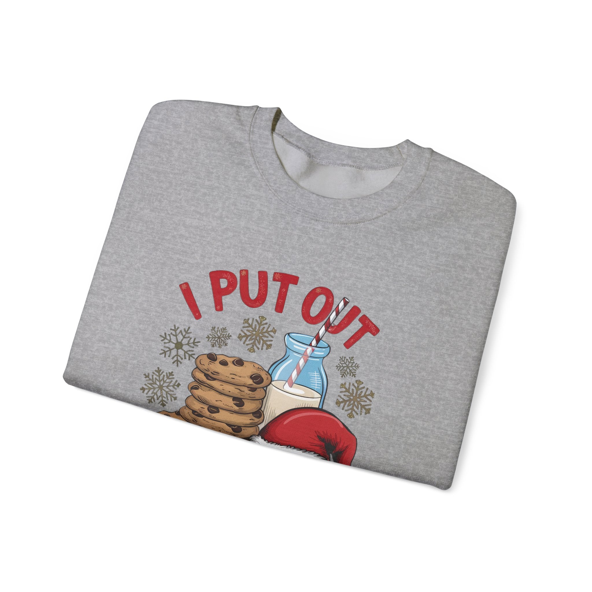 I Put Out For Santa Sweatshirt, Funny Christmas Shirt by PopCultureByDesign36