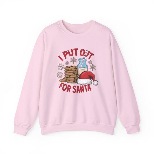 I Put Out For Santa Sweatshirt, Funny Christmas Shirt - Popbydesign