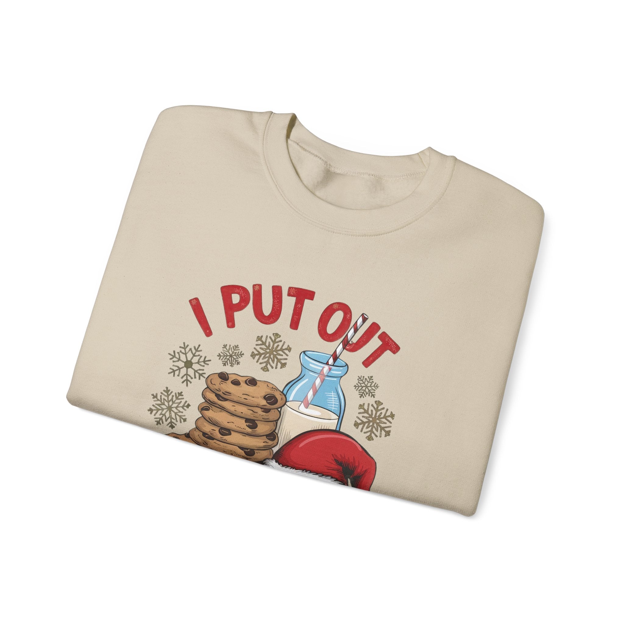 I Put Out For Santa Sweatshirt, Funny Christmas Shirt by PopCultureByDesign36