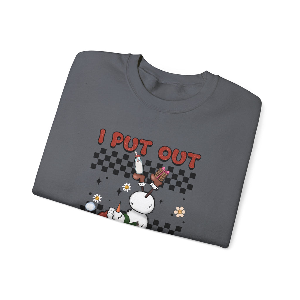 I Put Out For Santa Sweatshirt, Funny Christmas Sweatshirt by PopCultureByDesign36