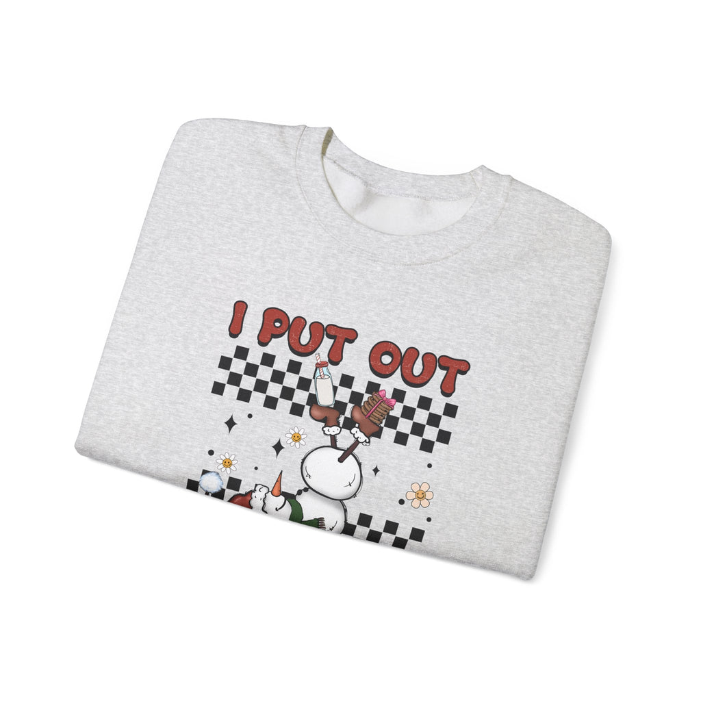 I Put Out For Santa Sweatshirt, Funny Christmas Sweatshirt by PopCultureByDesign36