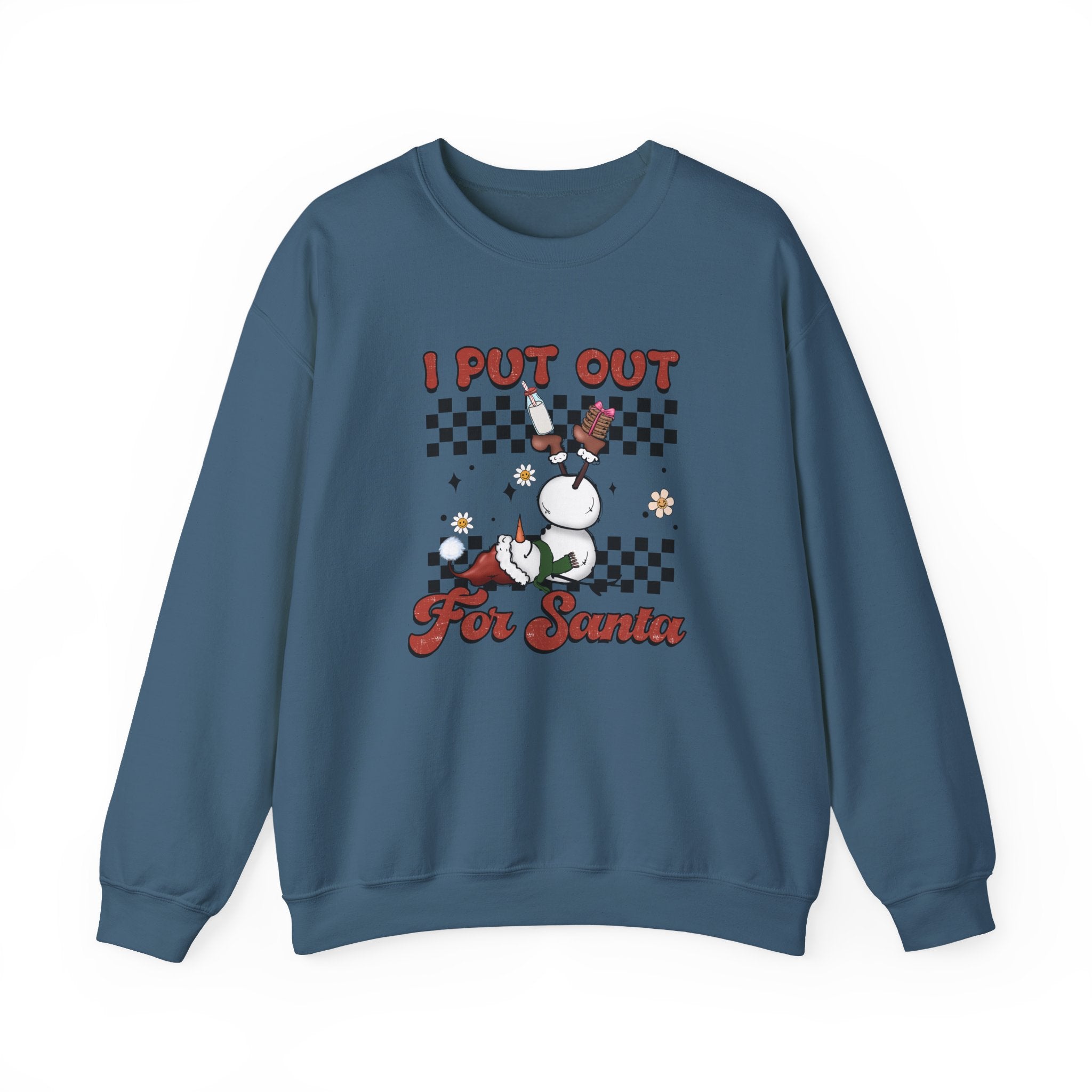 I Put Out For Santa Sweatshirt, Funny Christmas Sweatshirt by PopCultureByDesign36