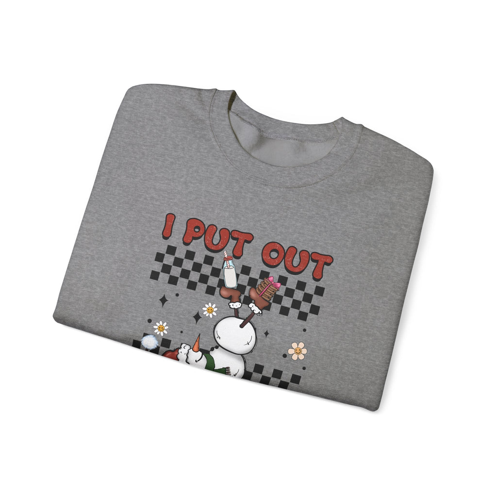 I Put Out For Santa Sweatshirt, Funny Christmas Sweatshirt by PopCultureByDesign36