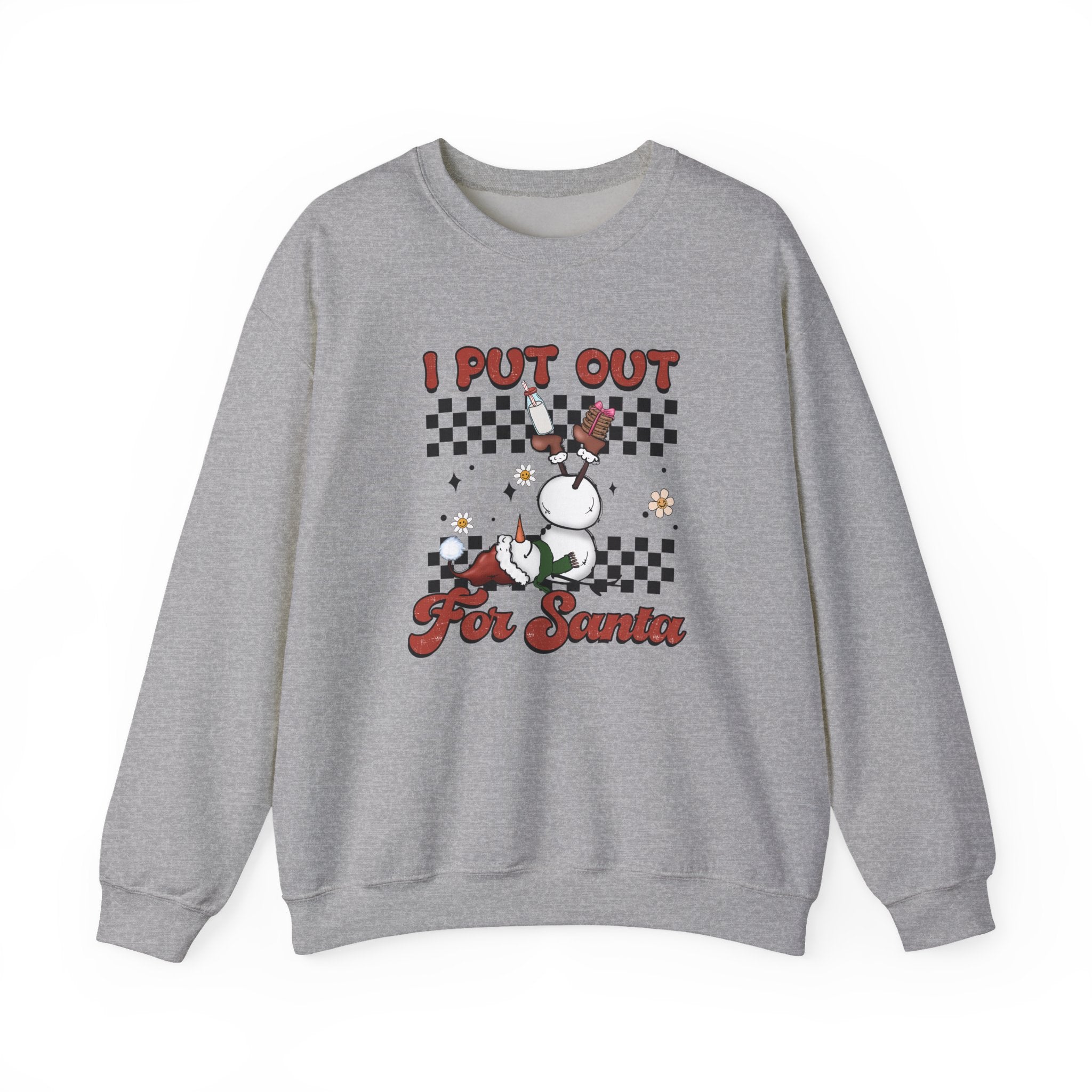 I Put Out For Santa Sweatshirt, Funny Christmas Sweatshirt by PopCultureByDesign36