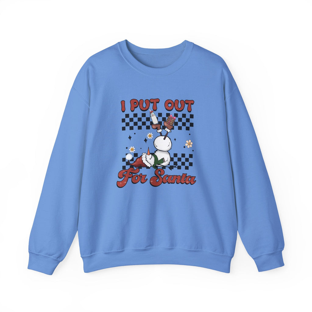 I Put Out For Santa Sweatshirt, Funny Christmas Sweatshirt by PopCultureByDesign36