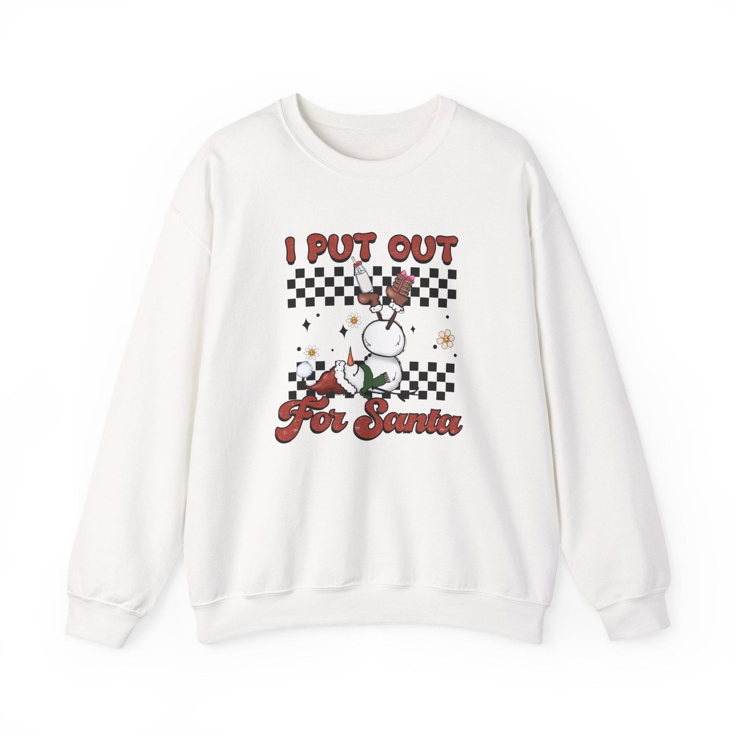 I Put Out For Santa Sweatshirt, Funny Christmas Sweatshirt - Popbydesign