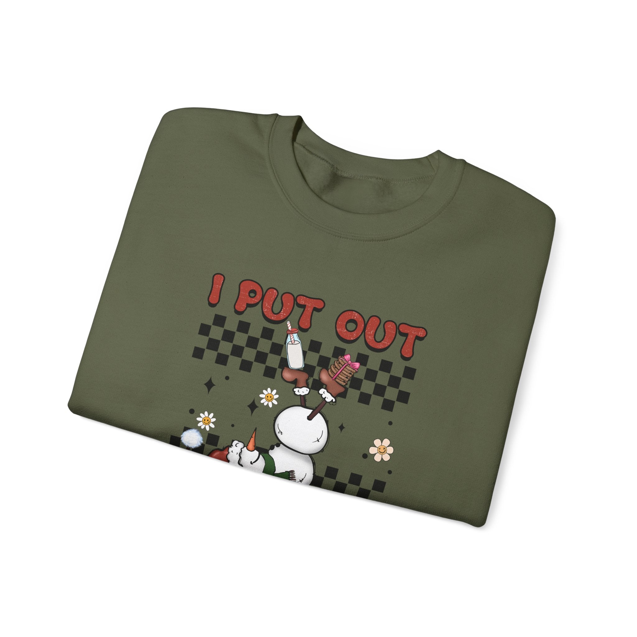 I Put Out For Santa Sweatshirt, Funny Christmas Sweatshirt by PopCultureByDesign36