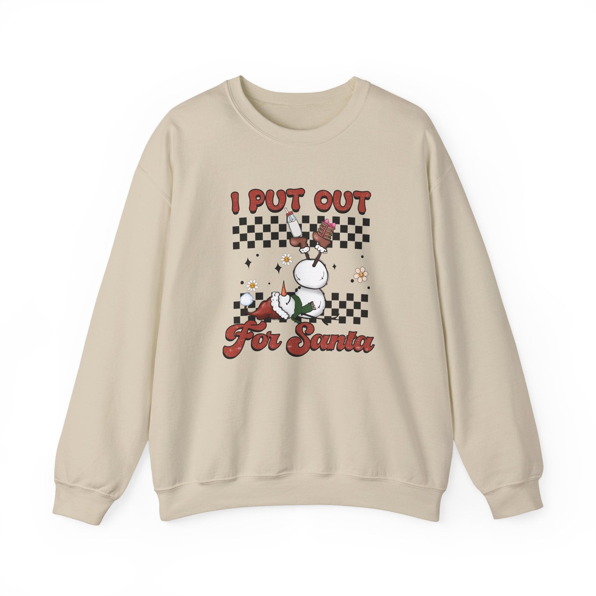 I Put Out For Santa Sweatshirt, Funny Christmas Sweatshirt - Popbydesign