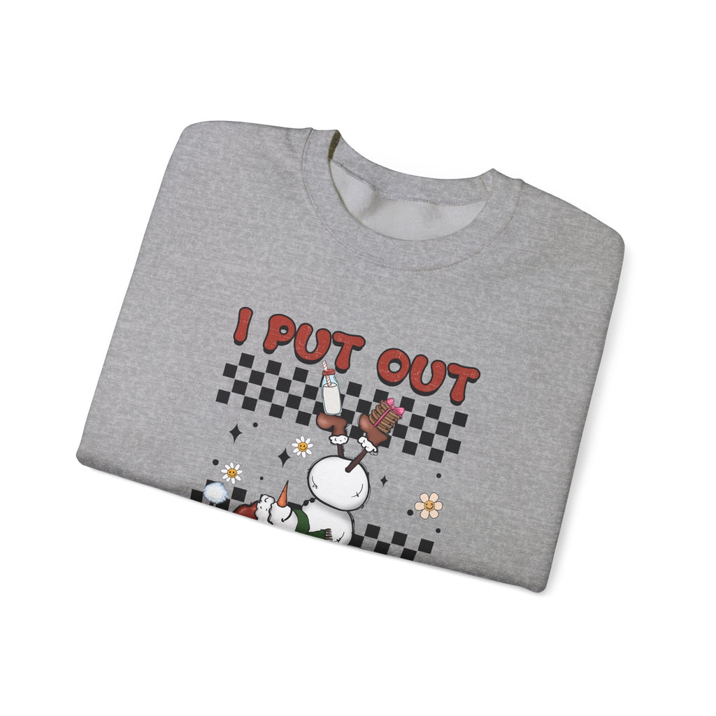 I Put Out For Santa Sweatshirt, Funny Christmas Sweatshirt by PopCultureByDesign36