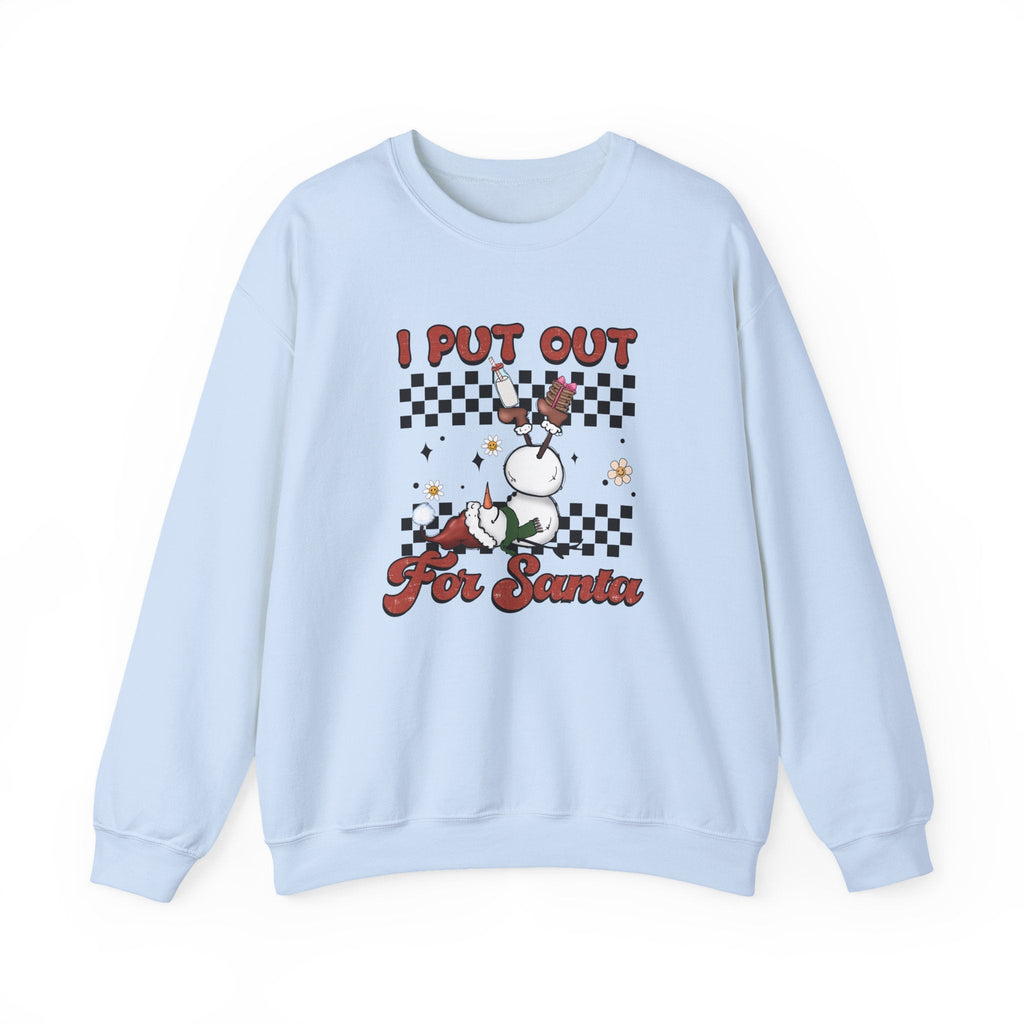 I Put Out For Santa Sweatshirt, Funny Christmas Sweatshirt by PopCultureByDesign36