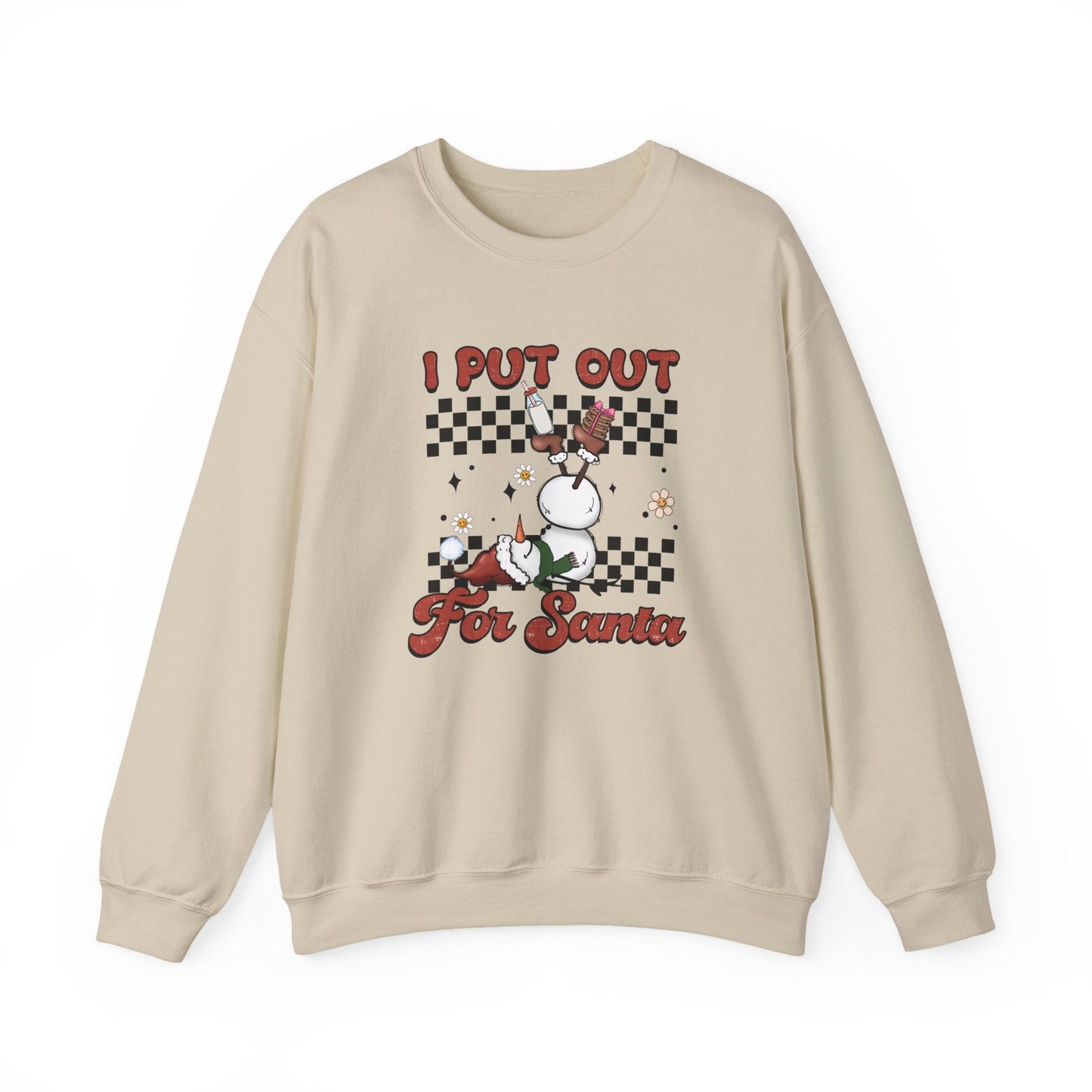 I Put Out For Santa Sweatshirt, Funny Christmas Sweatshirt, Funny XMas - Popbydesign