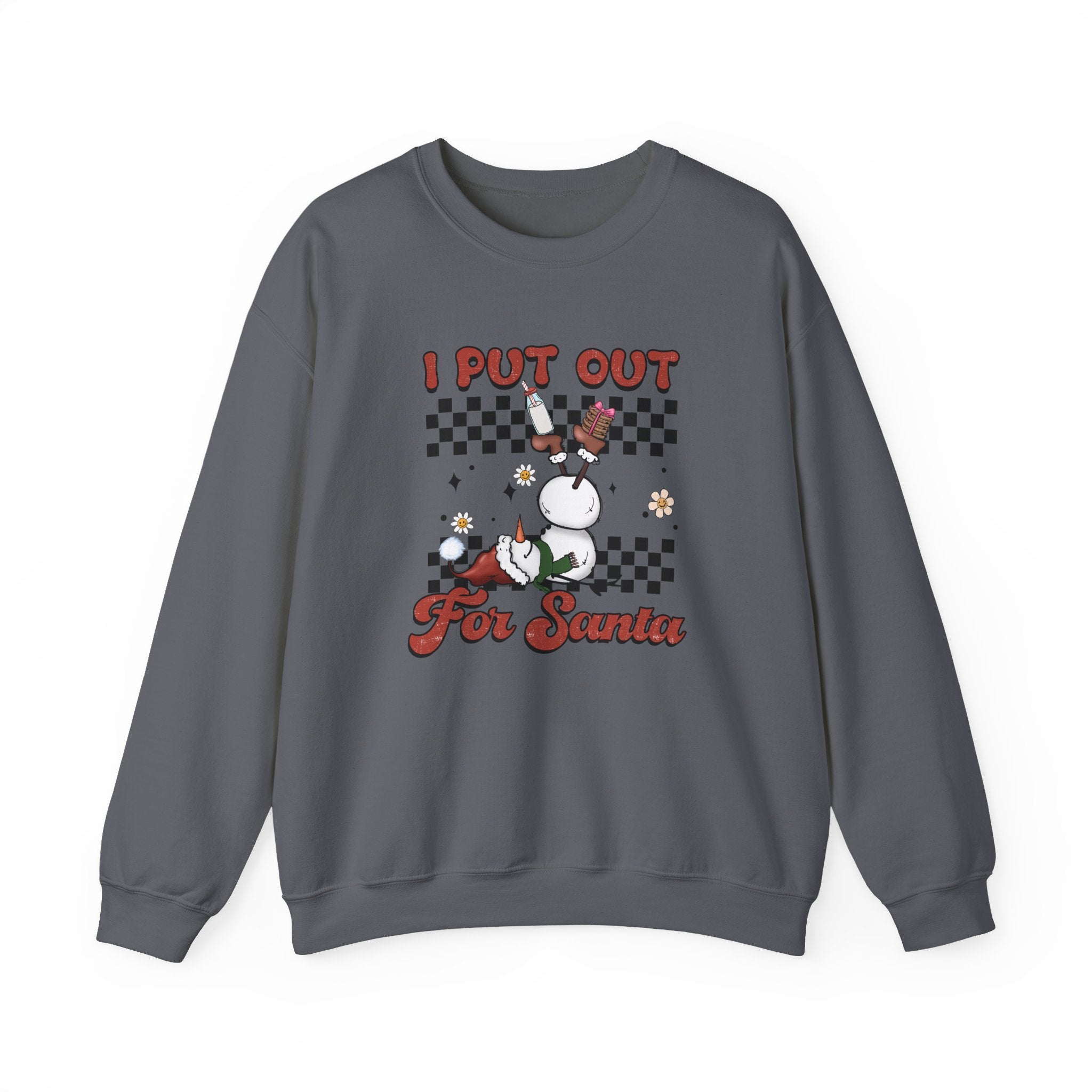 I Put Out For Santa Sweatshirt, Funny Christmas Sweatshirt, Funny XMas by PopCultureByDesign36