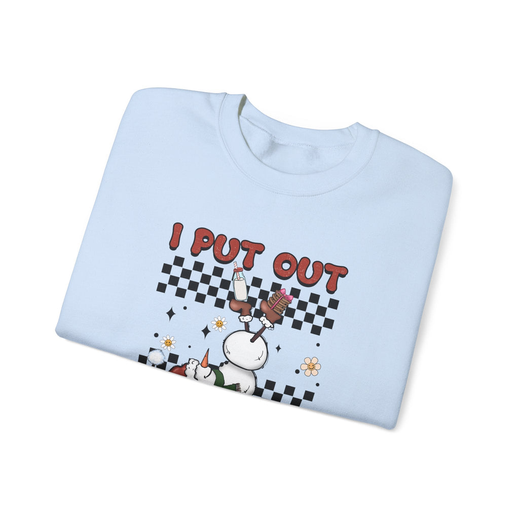I Put Out For Santa Sweatshirt, Funny Christmas Sweatshirt, Funny XMas by PopCultureByDesign36