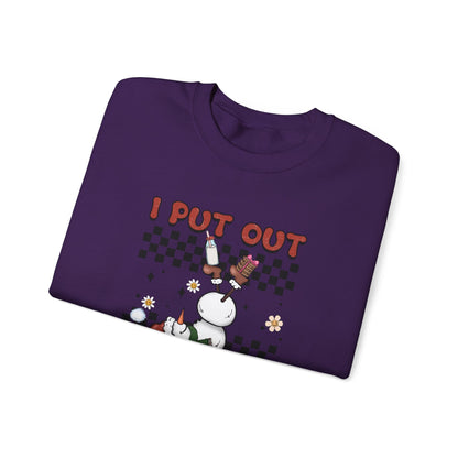 I Put Out For Santa Sweatshirt, Funny Christmas Sweatshirt, Funny XMas - Popbydesign