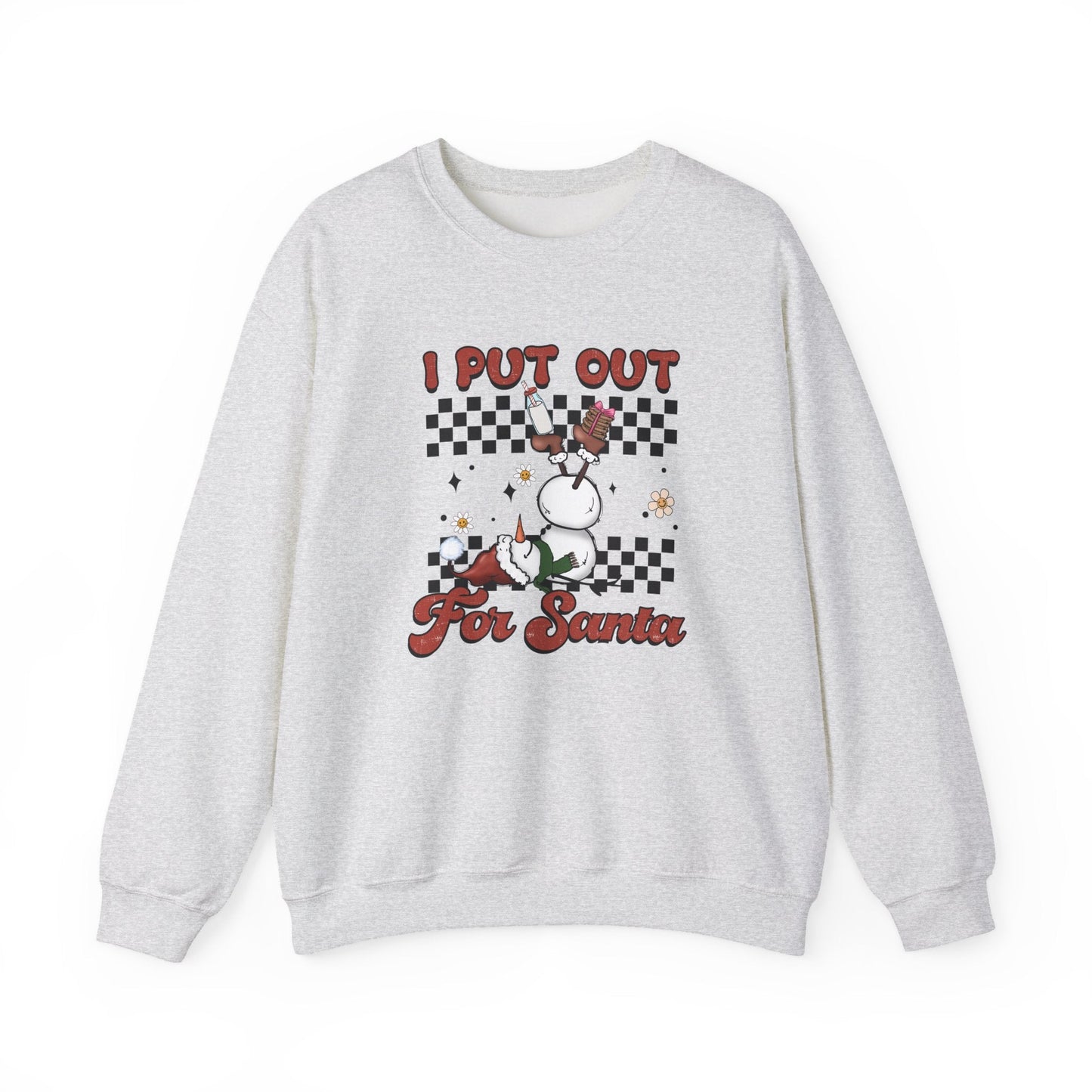 I Put Out For Santa Sweatshirt, Funny Christmas Sweatshirt, Funny XMas - Popbydesign