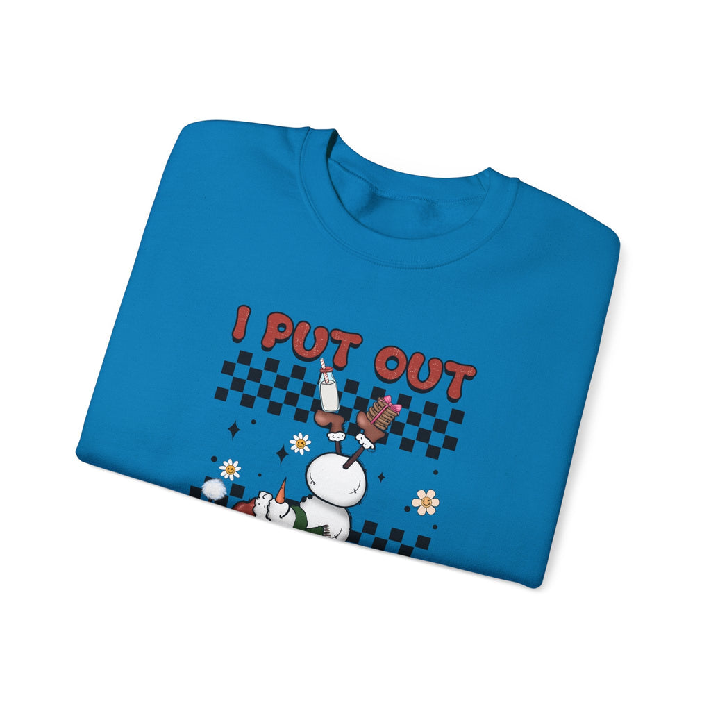 I Put Out For Santa Sweatshirt, Funny Christmas Sweatshirt, Funny XMas by PopCultureByDesign36