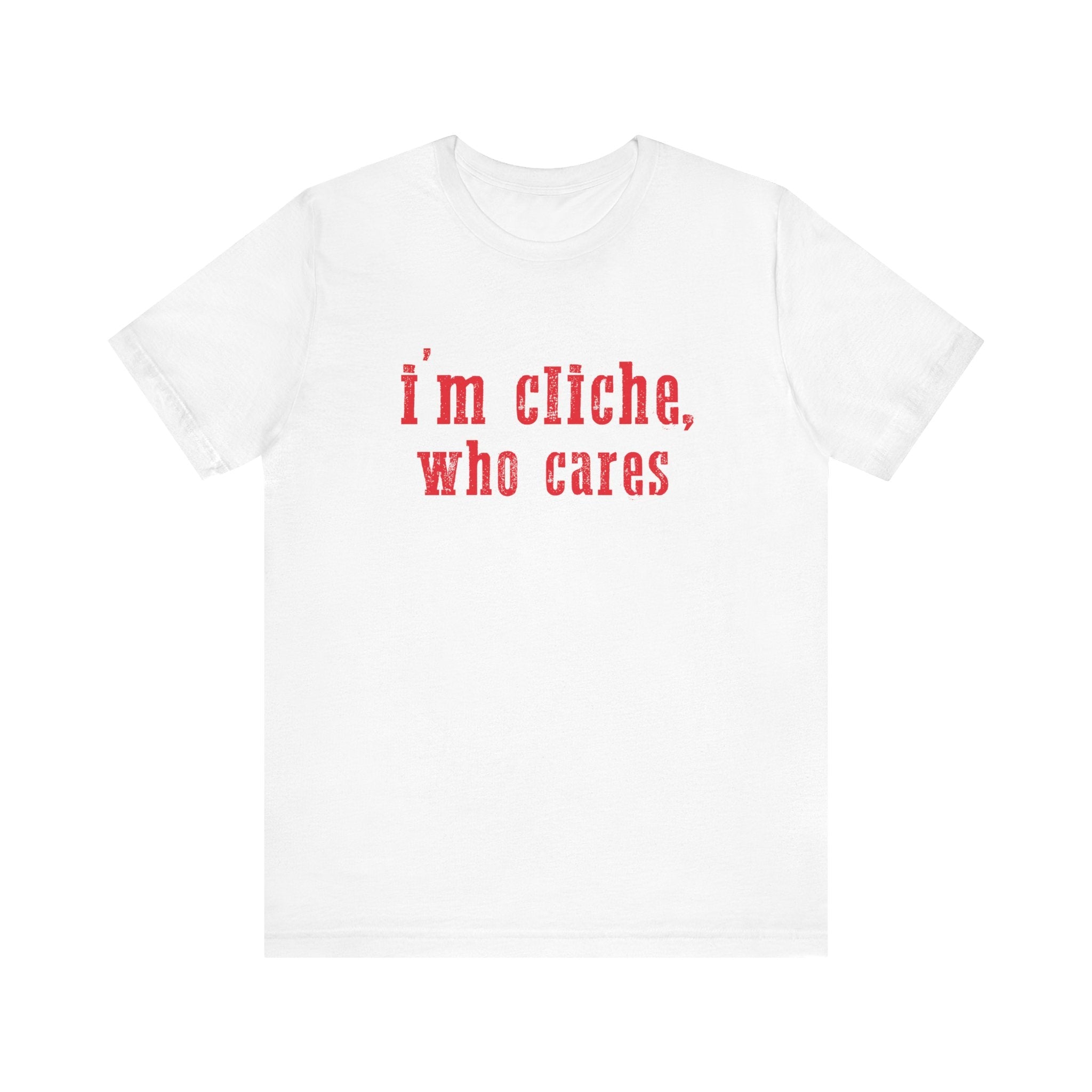 I'm cliche who cares shirt, Midwest shirt, Pink Pony Tee by PopCultureByDesign36