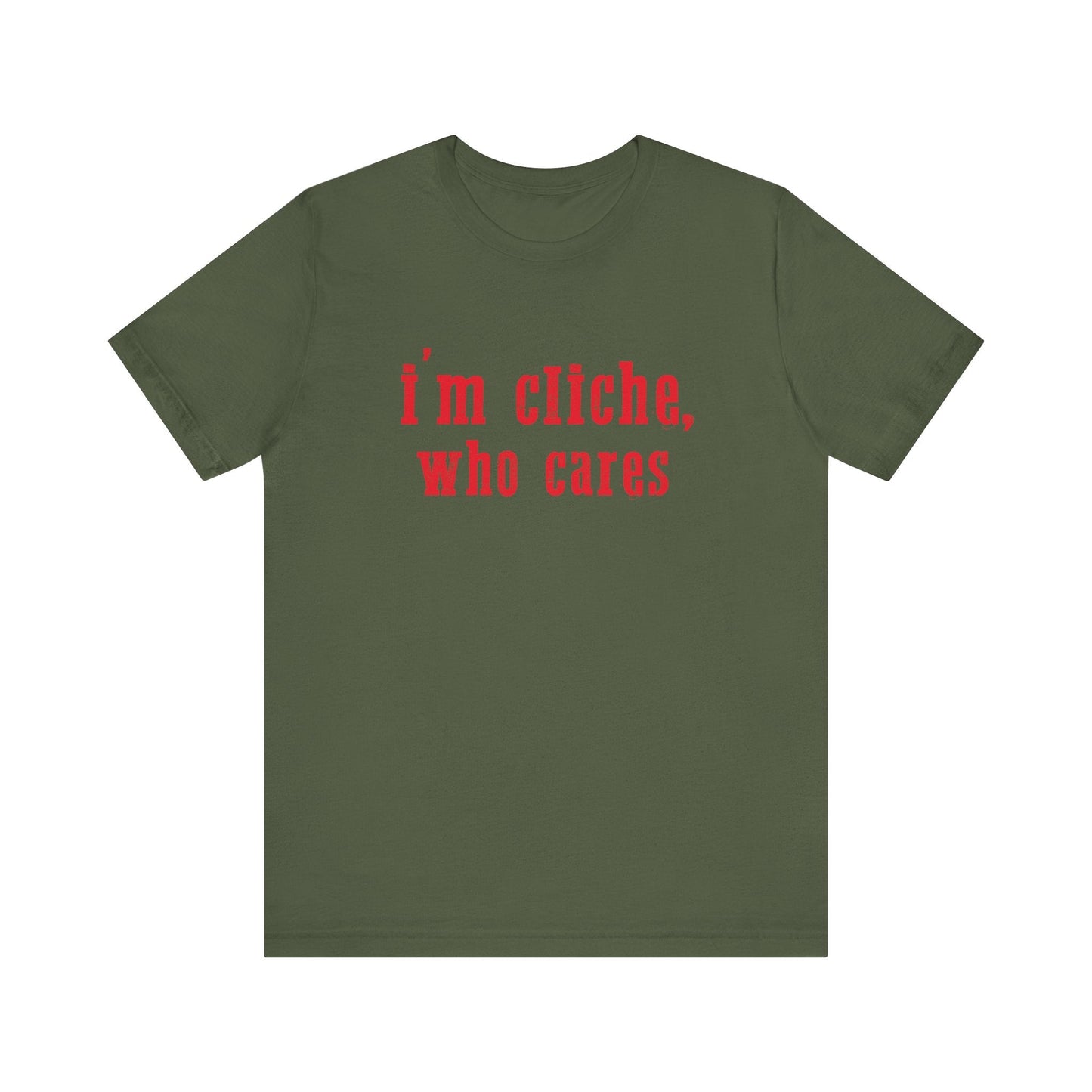 I'm cliche who cares shirt, Midwest shirt, Pink Pony Tee - Popbydesign