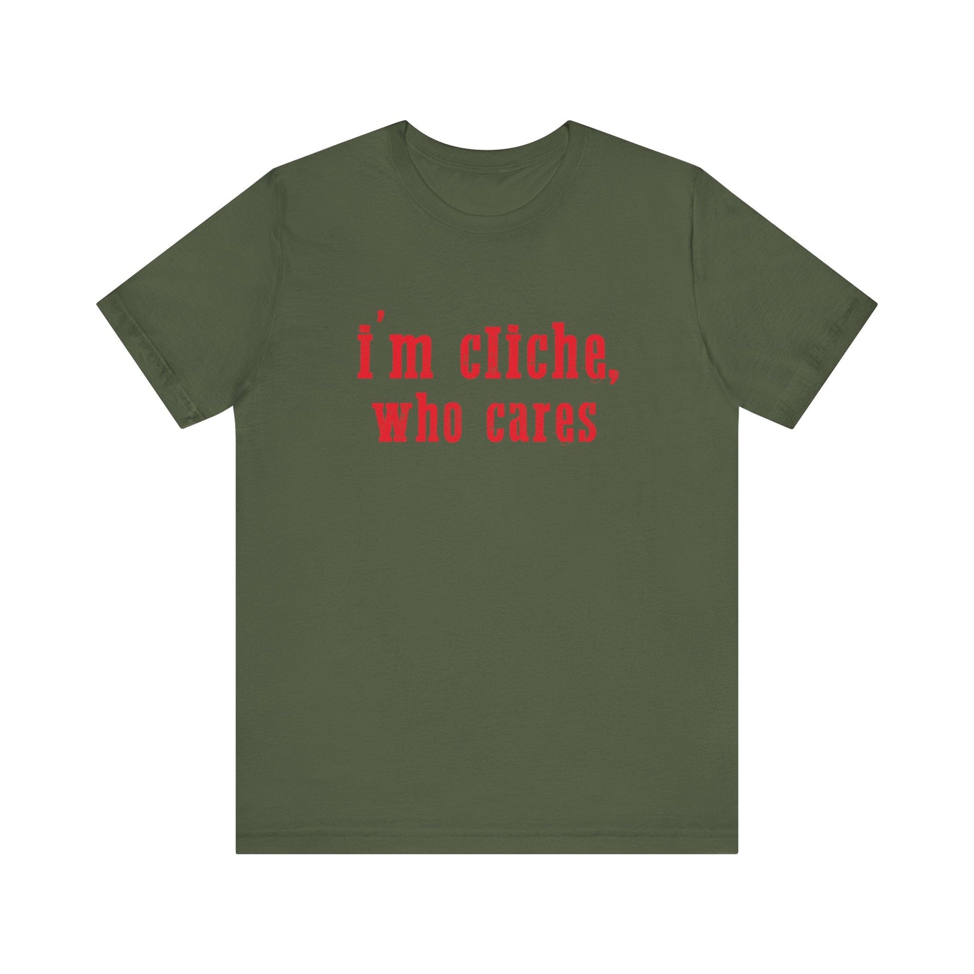 I'm cliche who cares shirt, Midwest shirt, Pink Pony Tee - Popbydesign