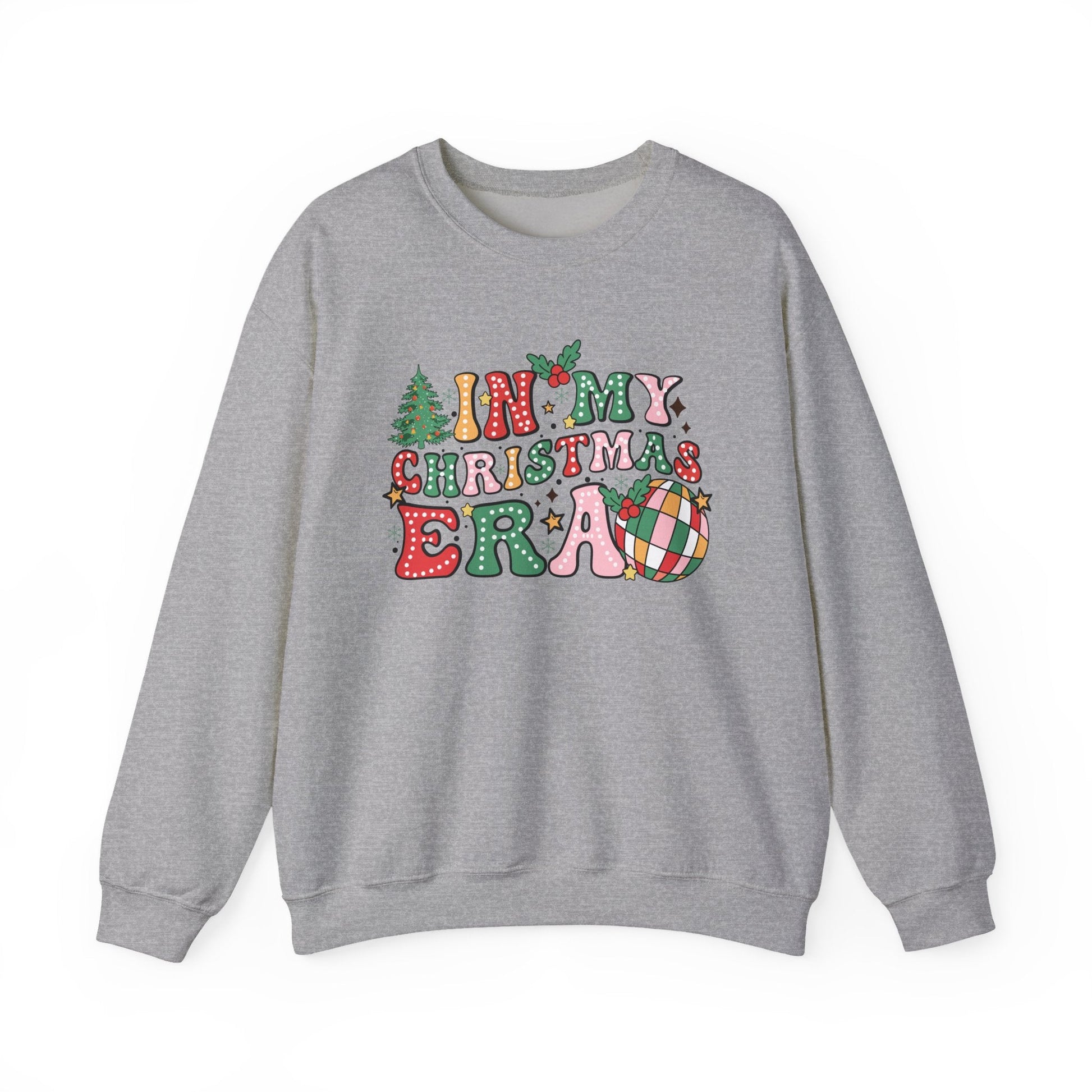In My Christmas Era Sweatshirt, Cute Christmas Shirt - Popbydesign