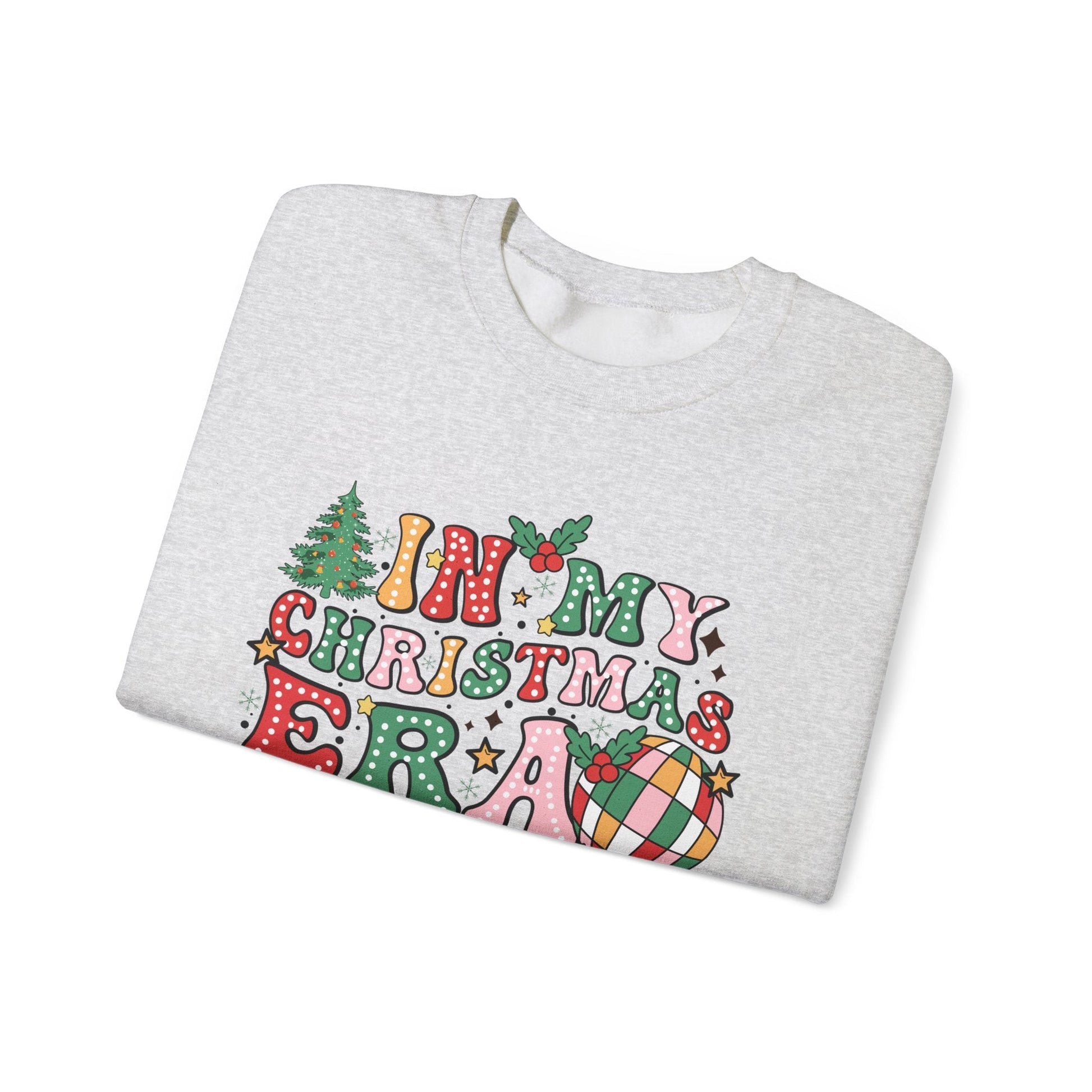 In My Christmas Era Sweatshirt, Cute Christmas Shirt - Popbydesign