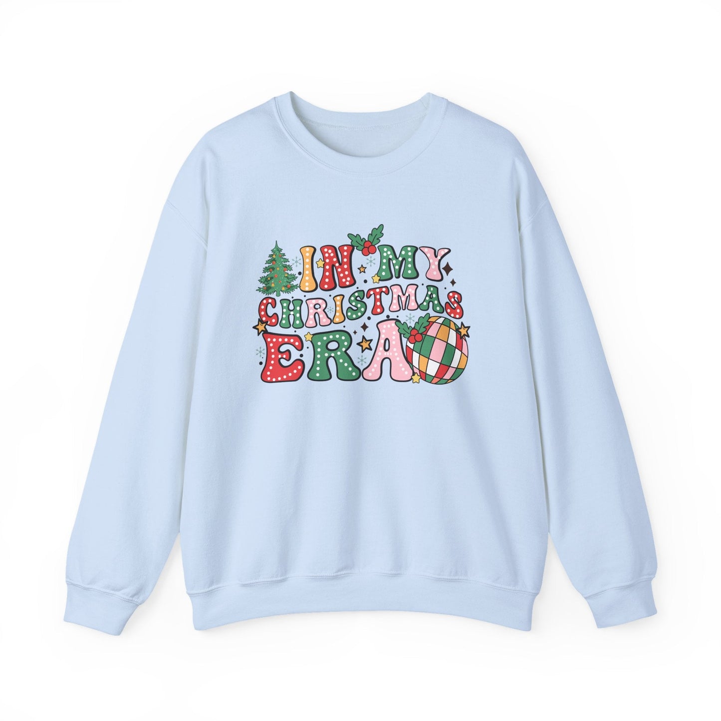 In My Christmas Era Sweatshirt, Cute Christmas Shirt - Popbydesign