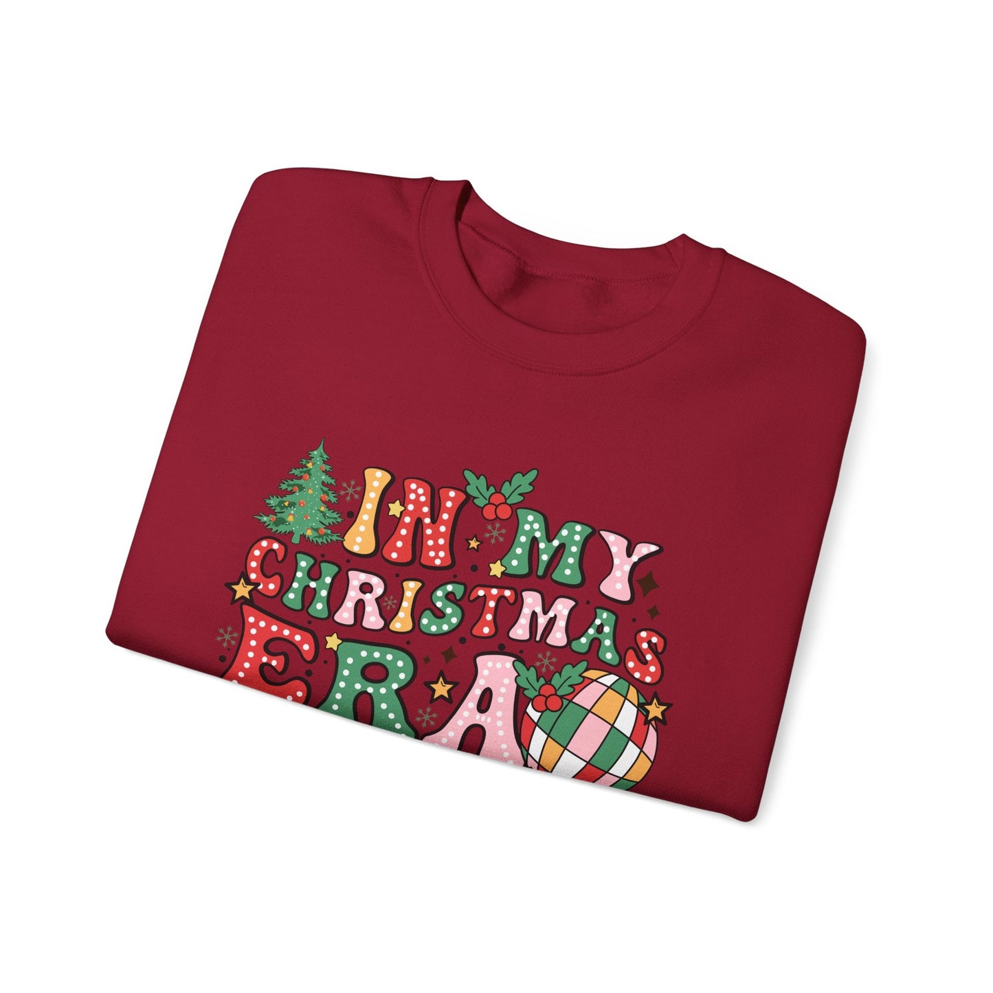 In My Christmas Era Sweatshirt, Cute Christmas Shirt - Popbydesign
