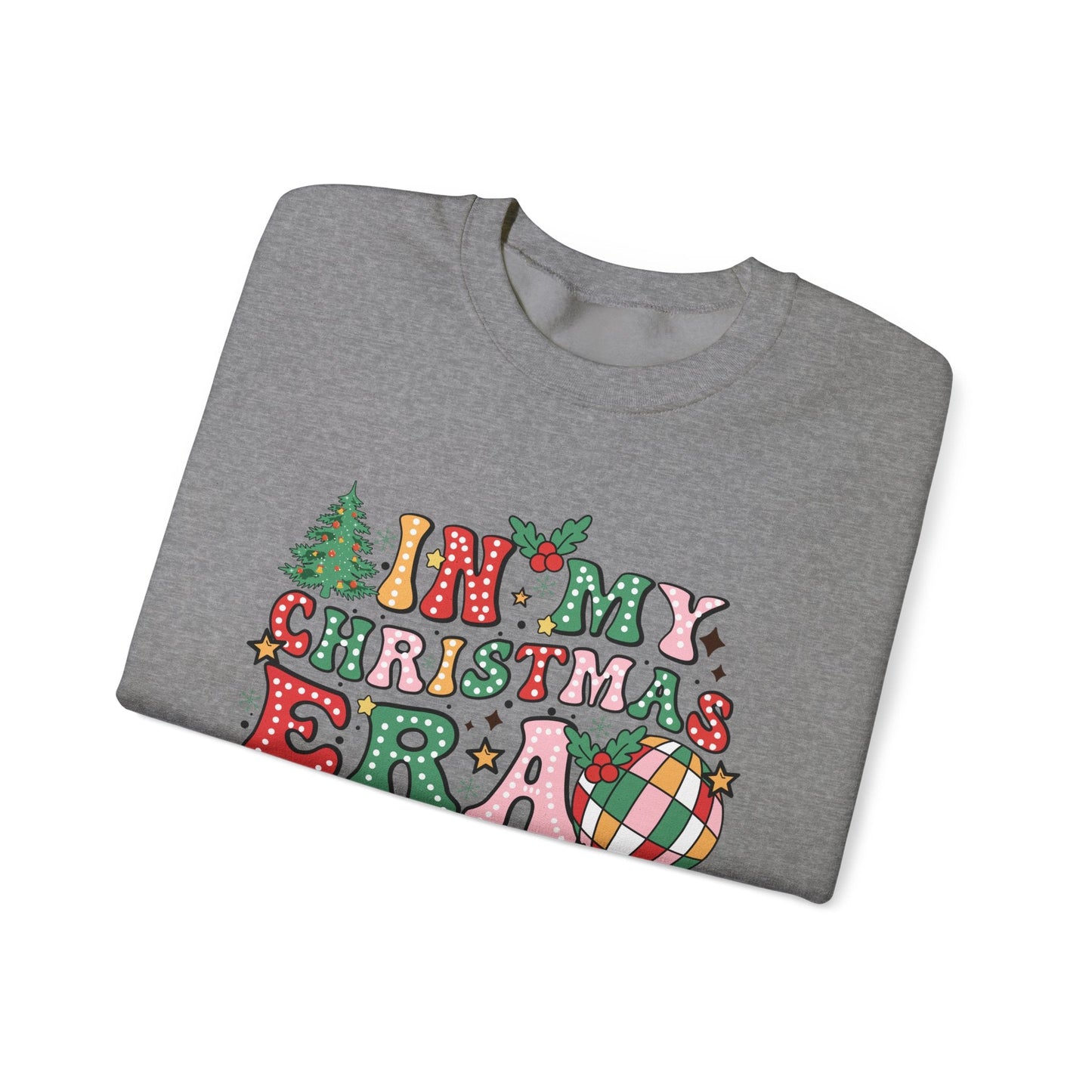 In My Christmas Era Sweatshirt, Cute Christmas Shirt - Popbydesign