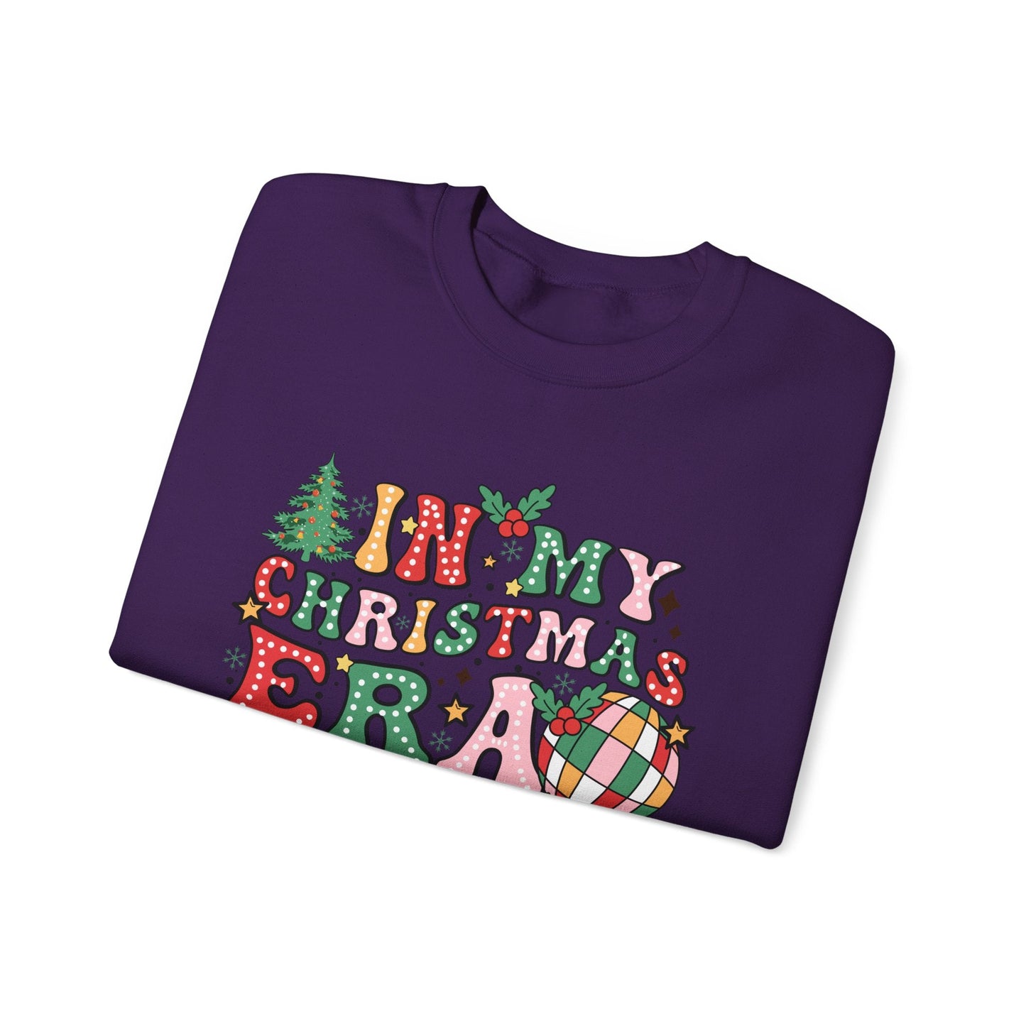 In My Christmas Era Sweatshirt, Cute Christmas Shirt - Popbydesign