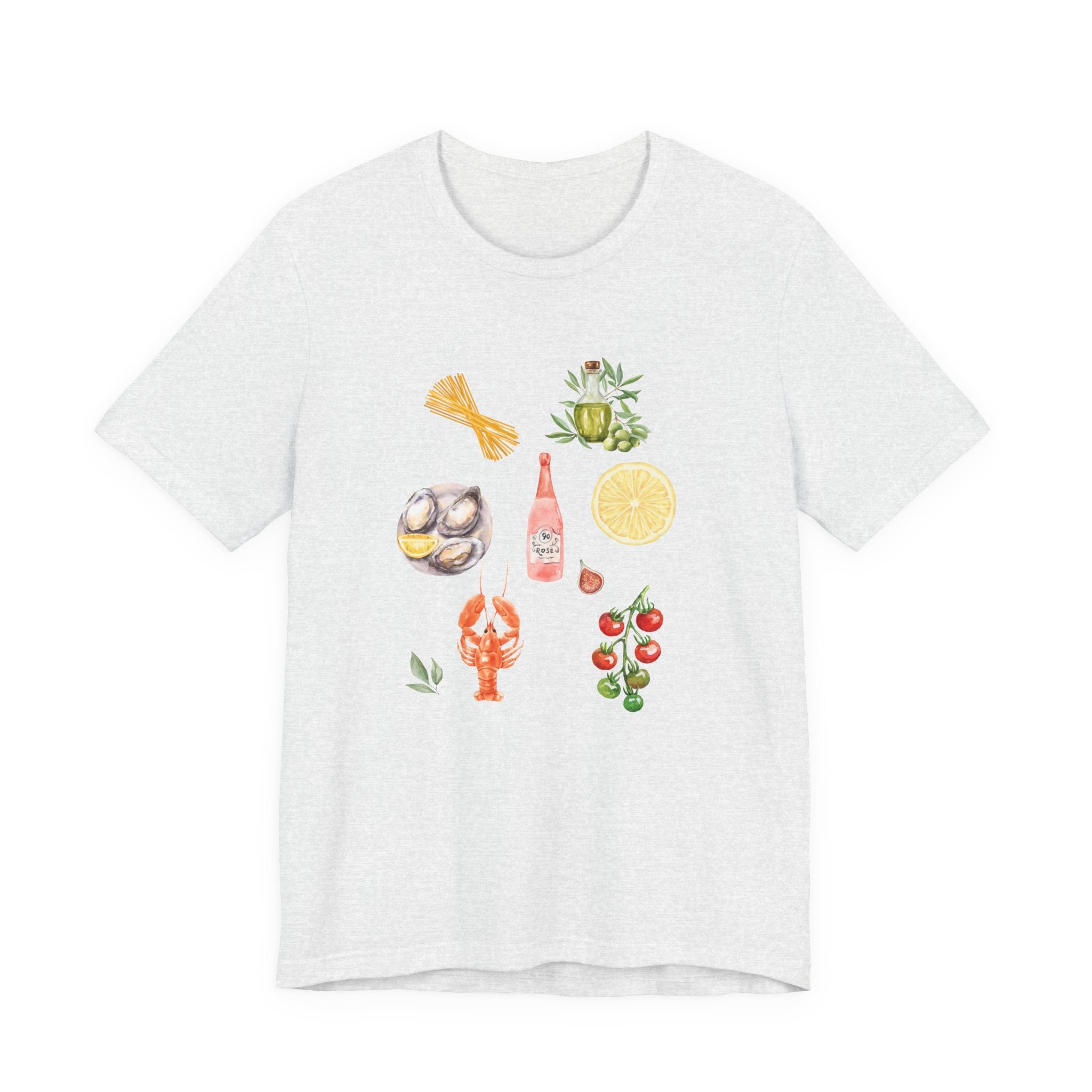 Italia Shirt, Coastal Grandma, Italian Summer Meal Tee by Printify