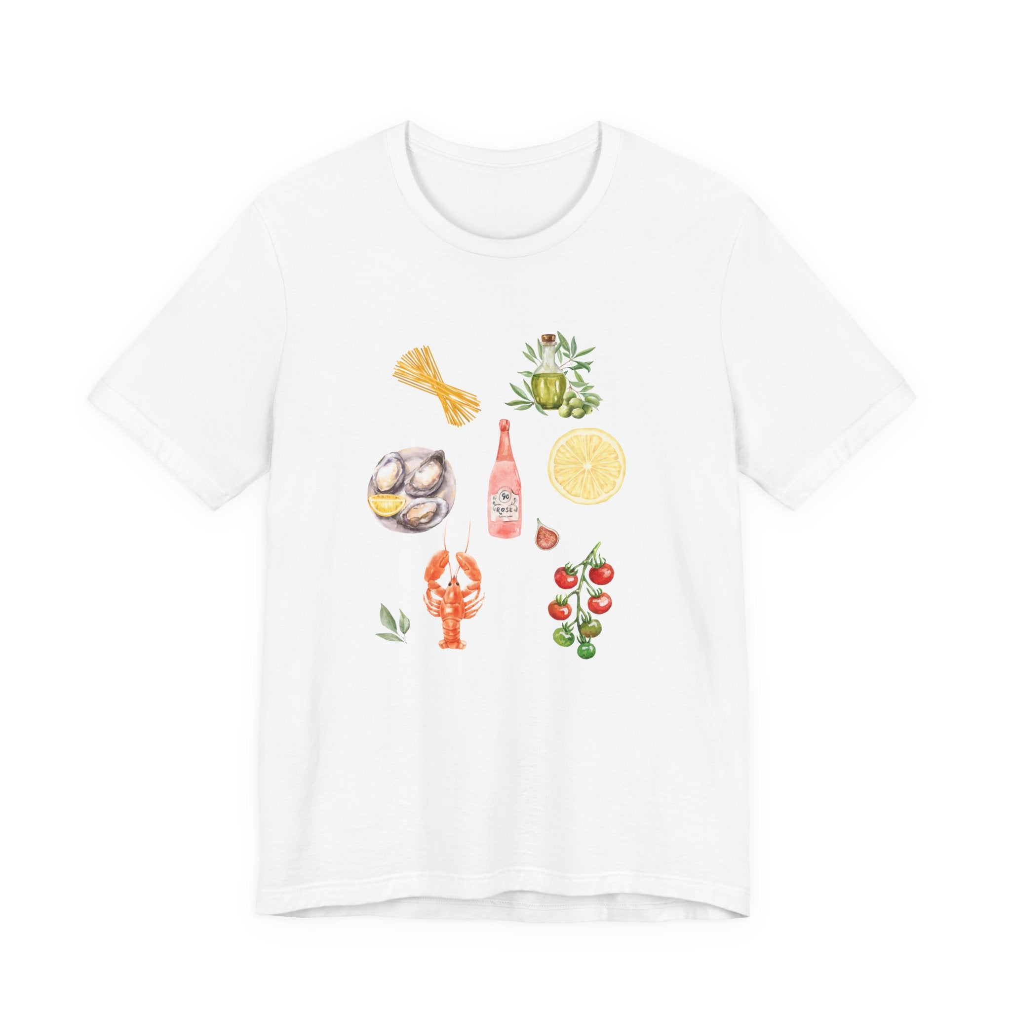 Italia Shirt, Coastal Grandma, Italian Summer Meal Tee by Printify