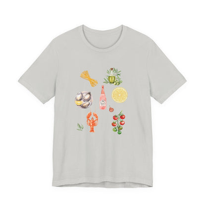 Italia Shirt, Coastal Grandma, Italian Summer Meal Tee - Popbydesign