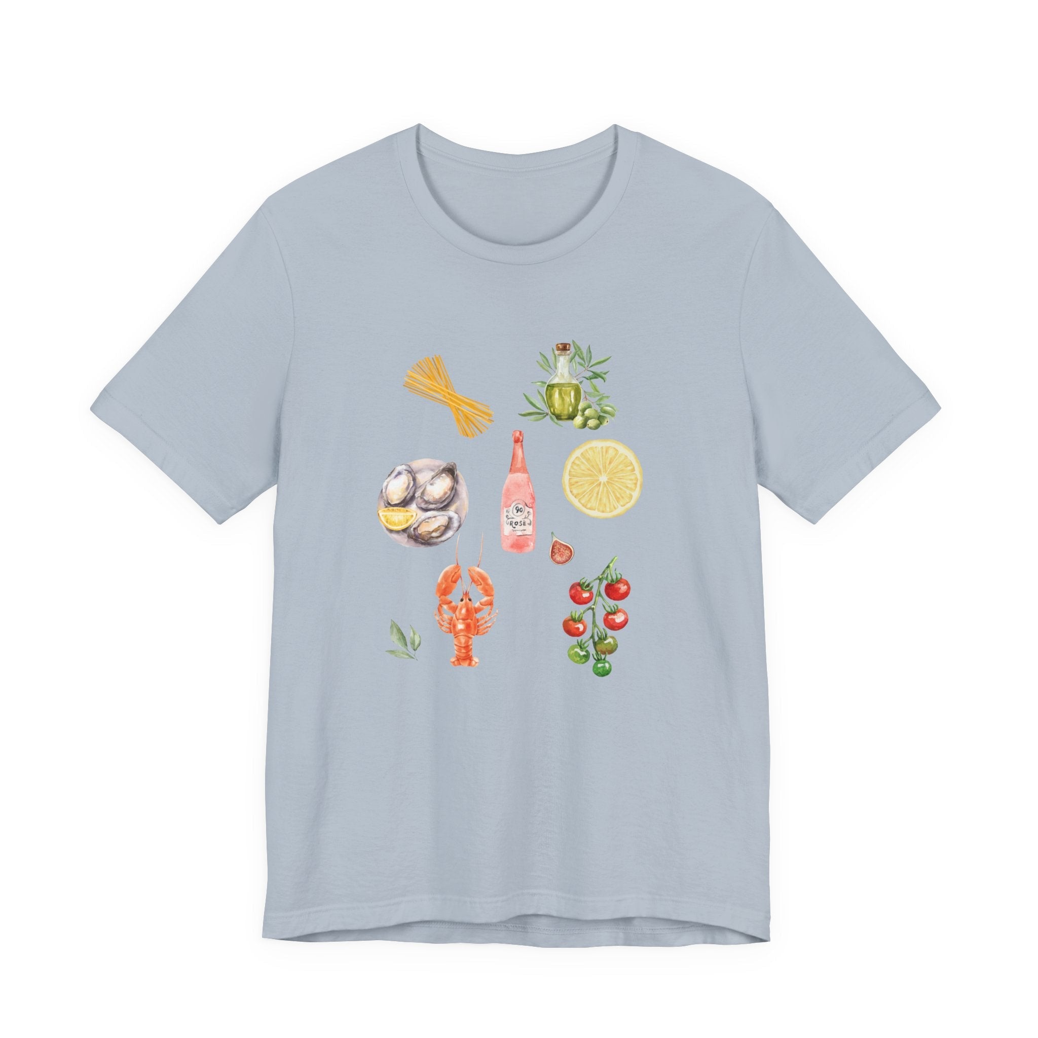 Italia Shirt, Coastal Grandma, Italian Summer Meal Tee by Printify