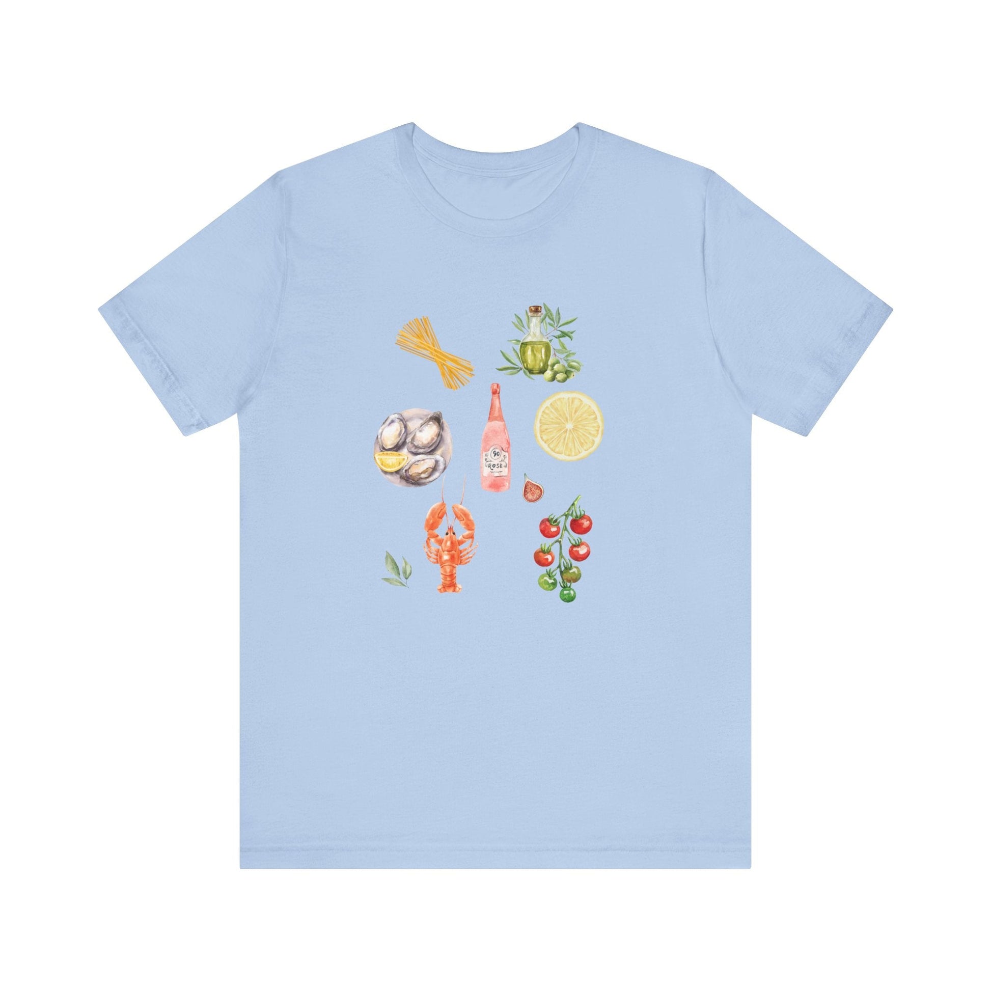 Italia Shirt, Coastal Grandma, Italian Summer Meal Tee - Popbydesign