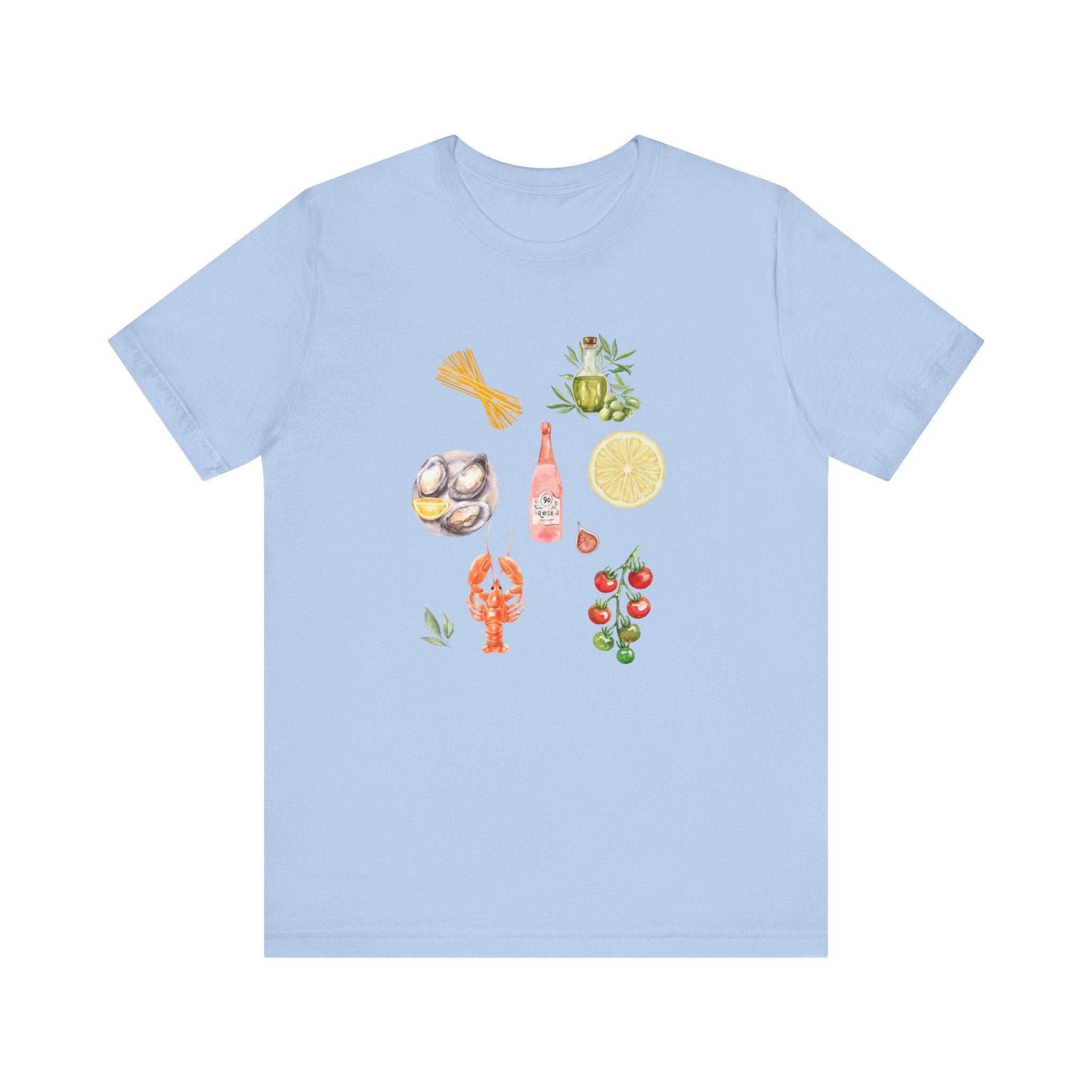 Italia Shirt, Coastal Grandma, Italian Summer Meal Tee by Printify