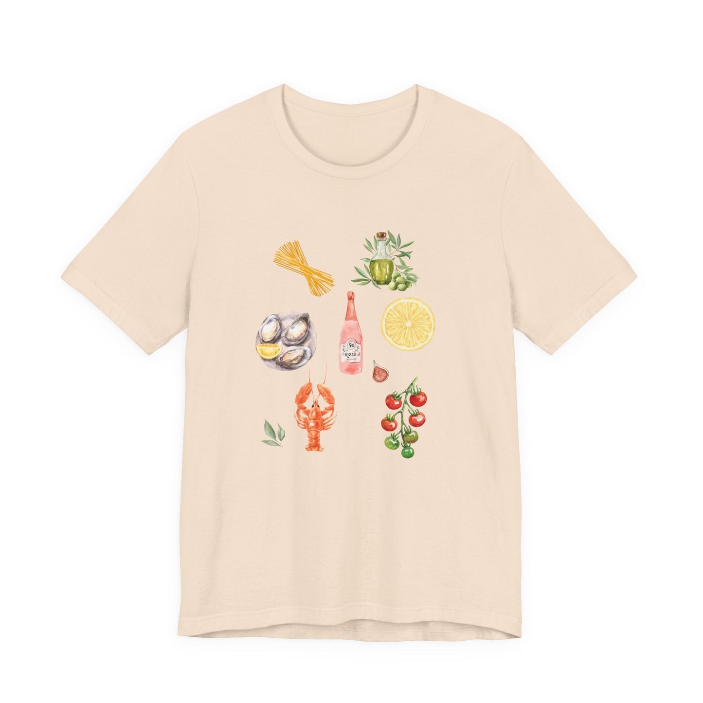 Italia Shirt, Coastal Grandma, Italian Summer Meal Tee - Popbydesign