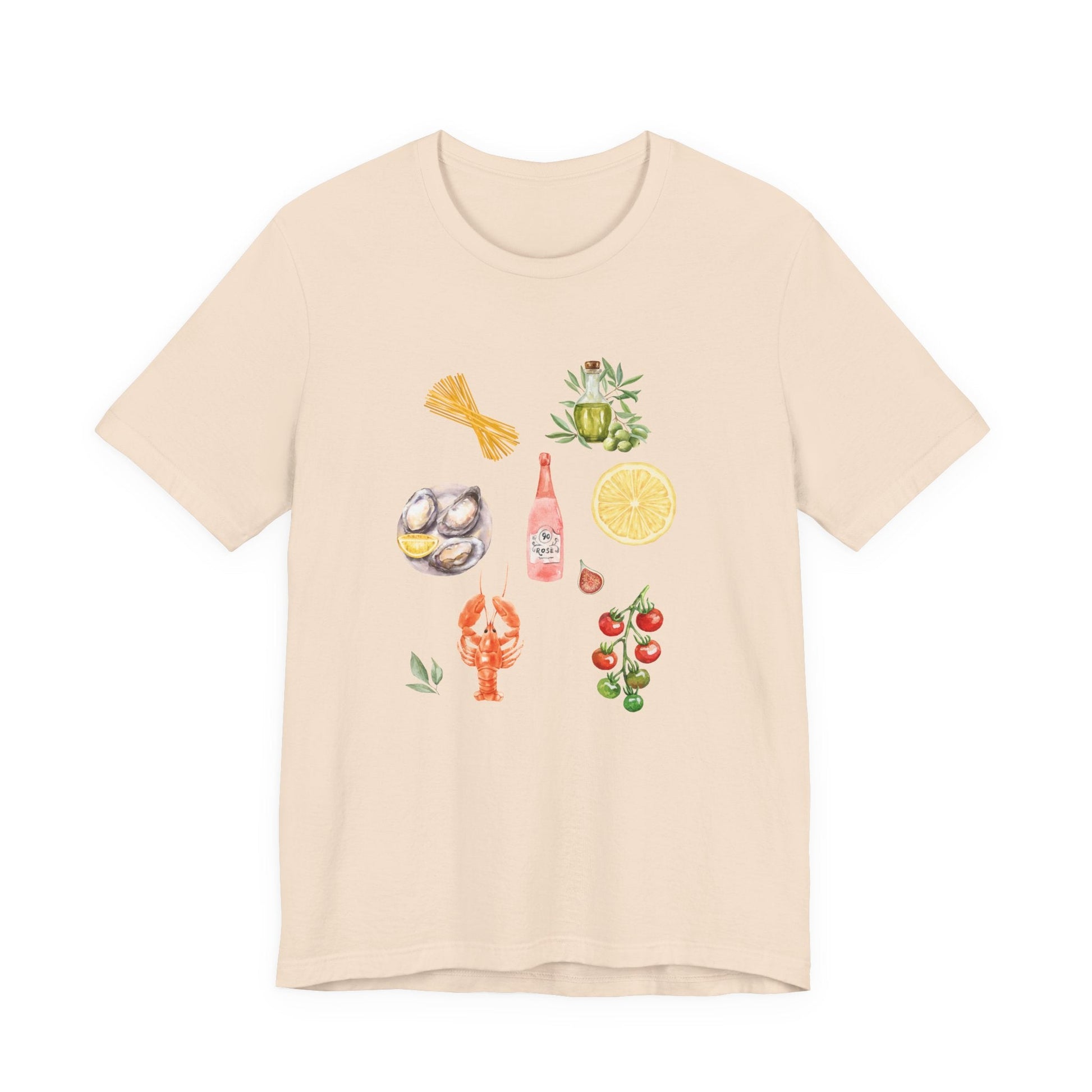 Italia Shirt, Coastal Grandma, Italian Summer Meal Tee - Popbydesign