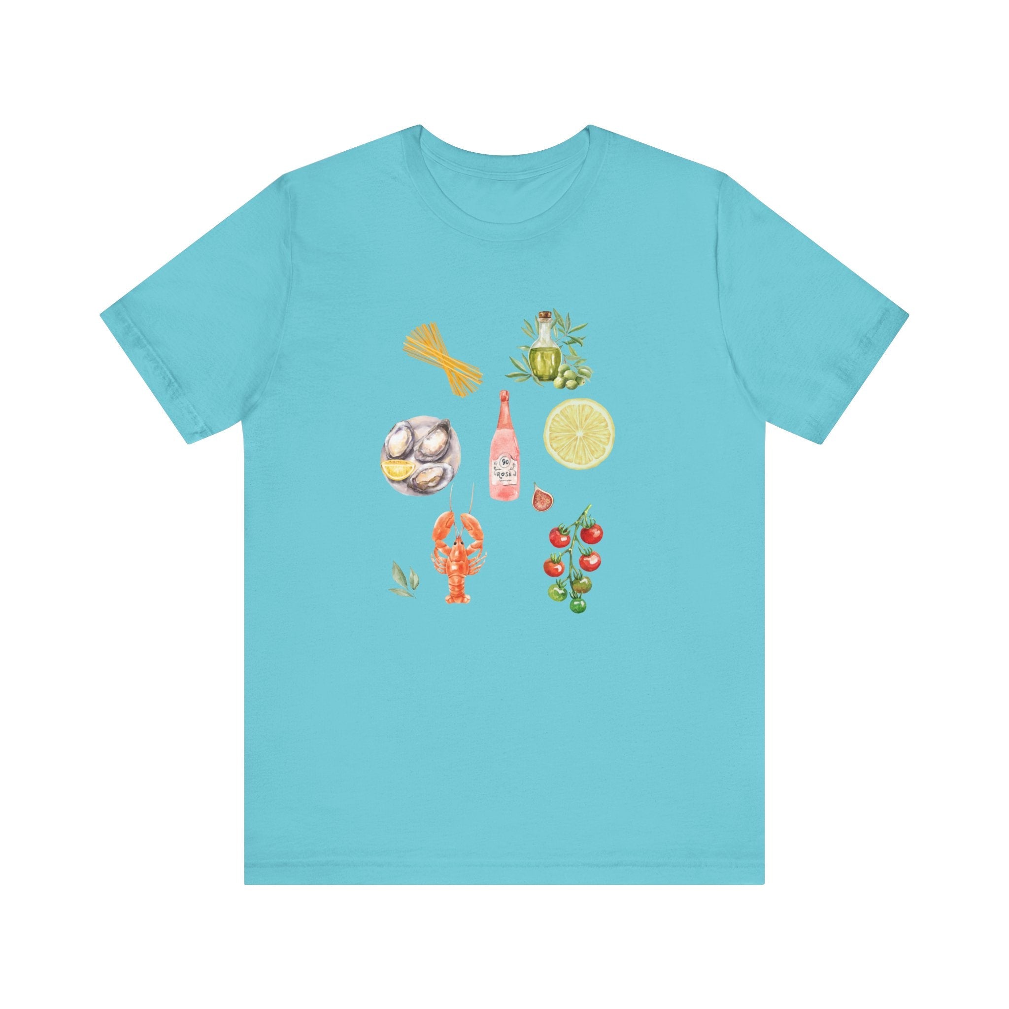 Italia Shirt, Coastal Grandma, Italian Summer Meal Tee by Printify