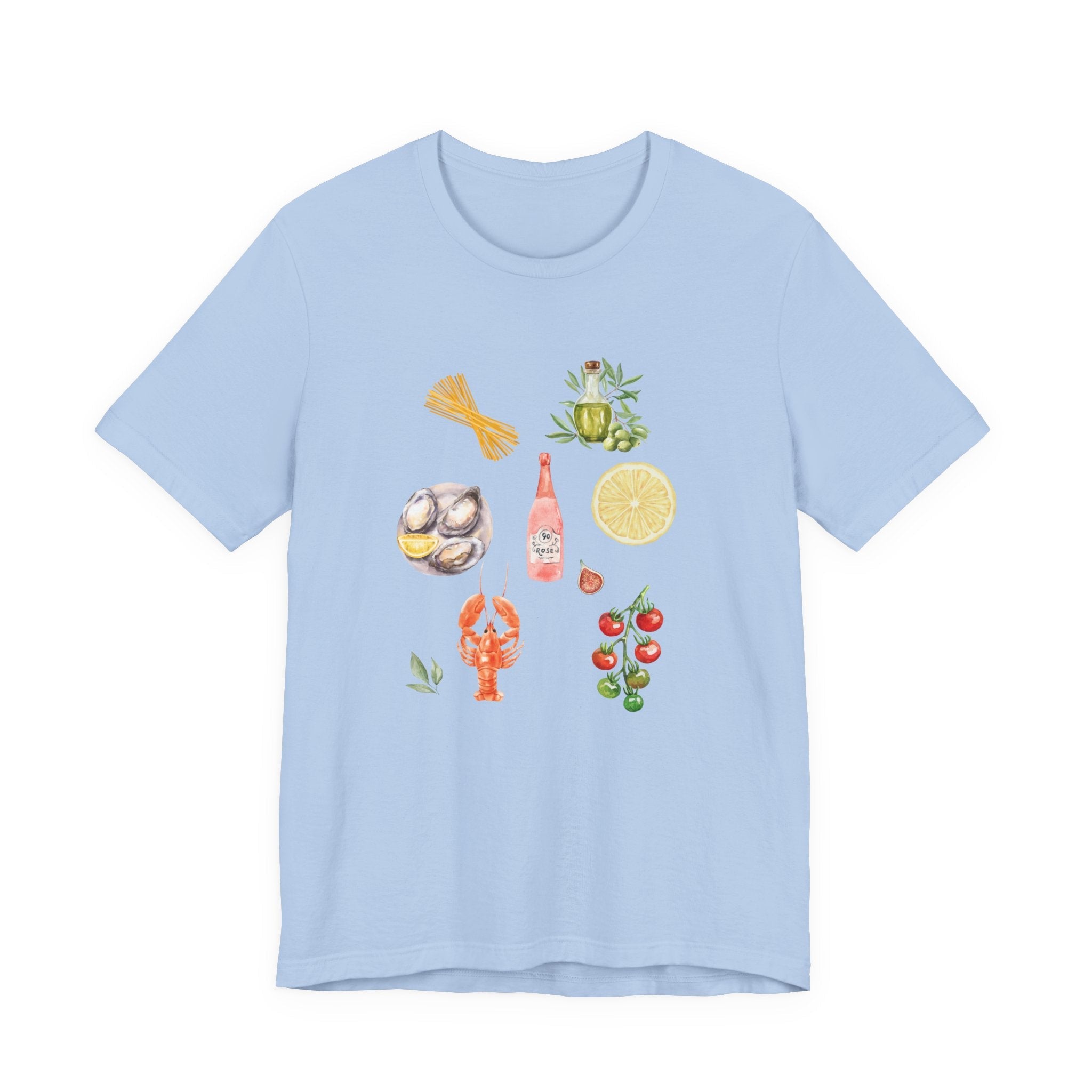 Italia Shirt, Coastal Grandma, Italian Summer Meal Tee by Printify